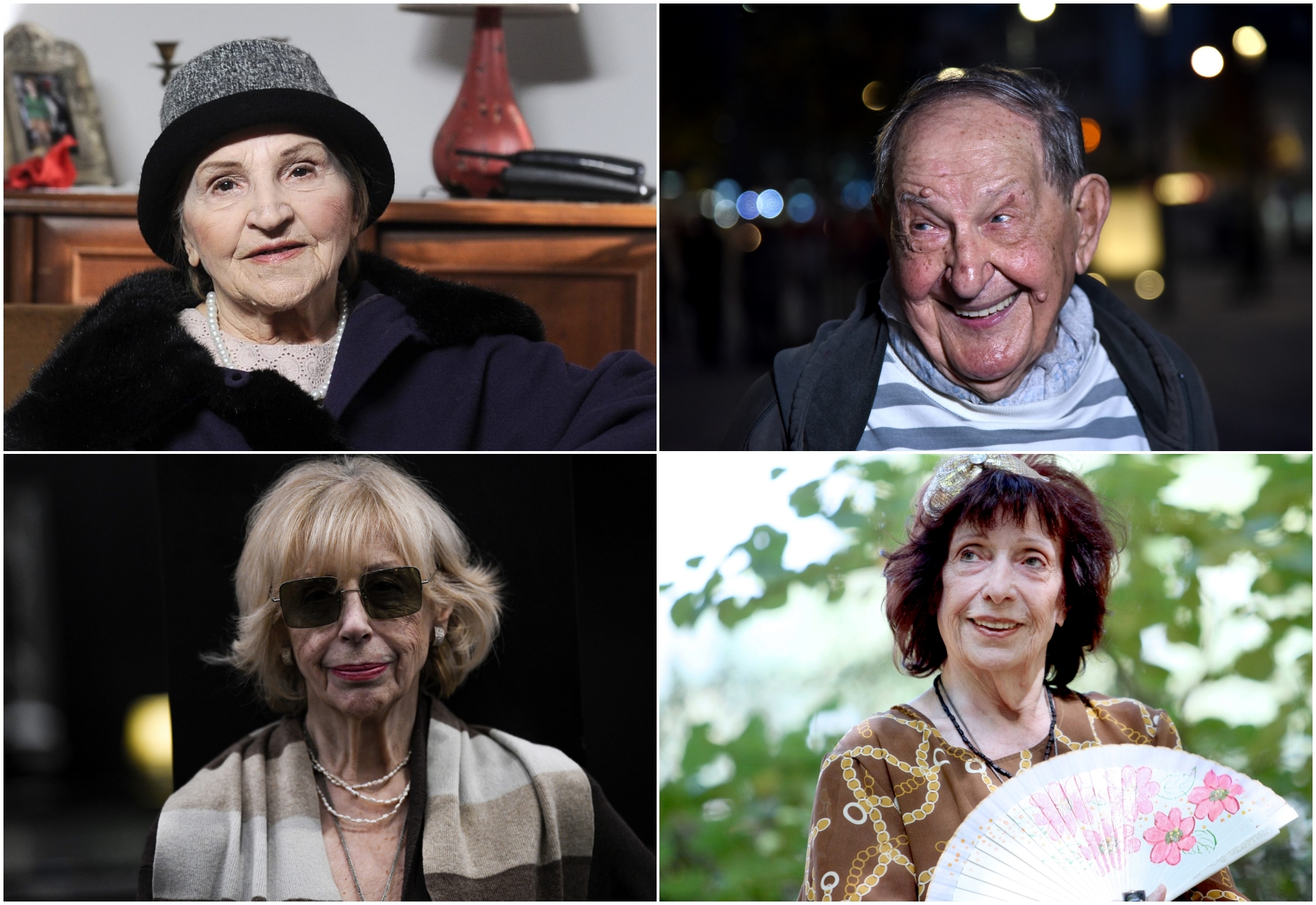 Kolaz Vlasta Velisavljevic, Mira Banjac Žiža Stojanovic i Branka Petric