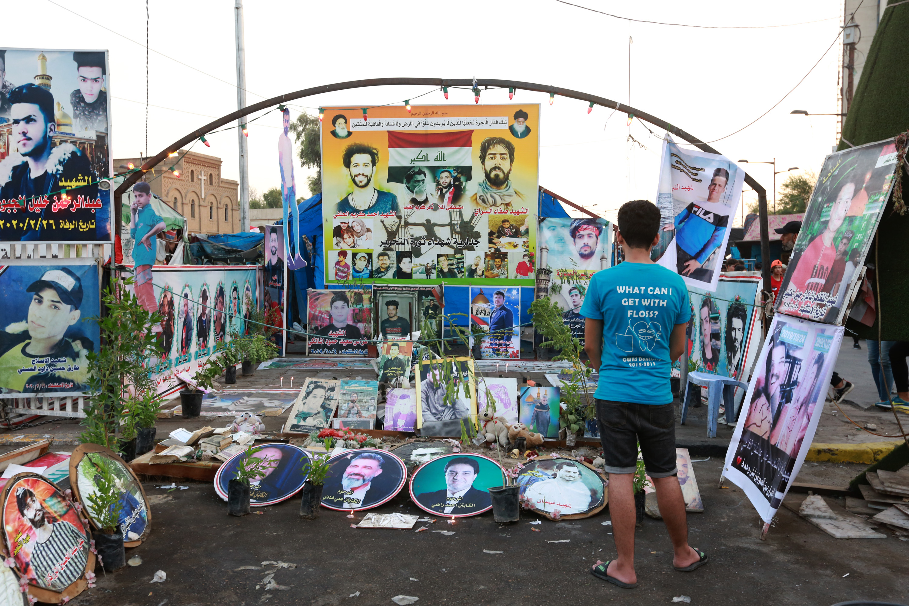 Irak protest, First anniversary of October 2019 demonstrations