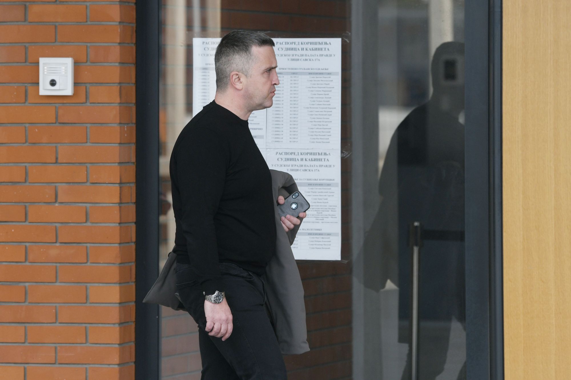 beograd 02.03.2020 palata pravde, suđenje , Dragan J Vučićević glavni odgovorni urednik informera Foto: Filip Krainčanić/Nova.rs