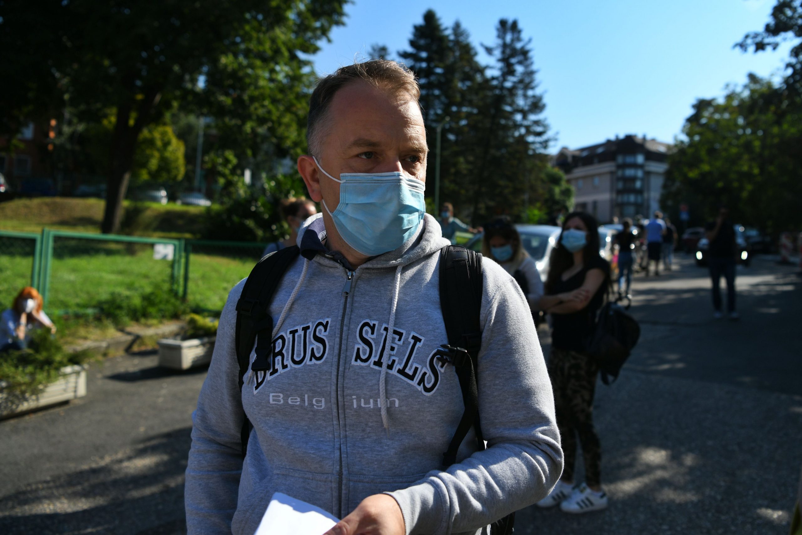 Beograd 20. avgust 2020. PCR test mesta za testiranje na koronavirus Foto:Filip Krainčanić/Nova.rs