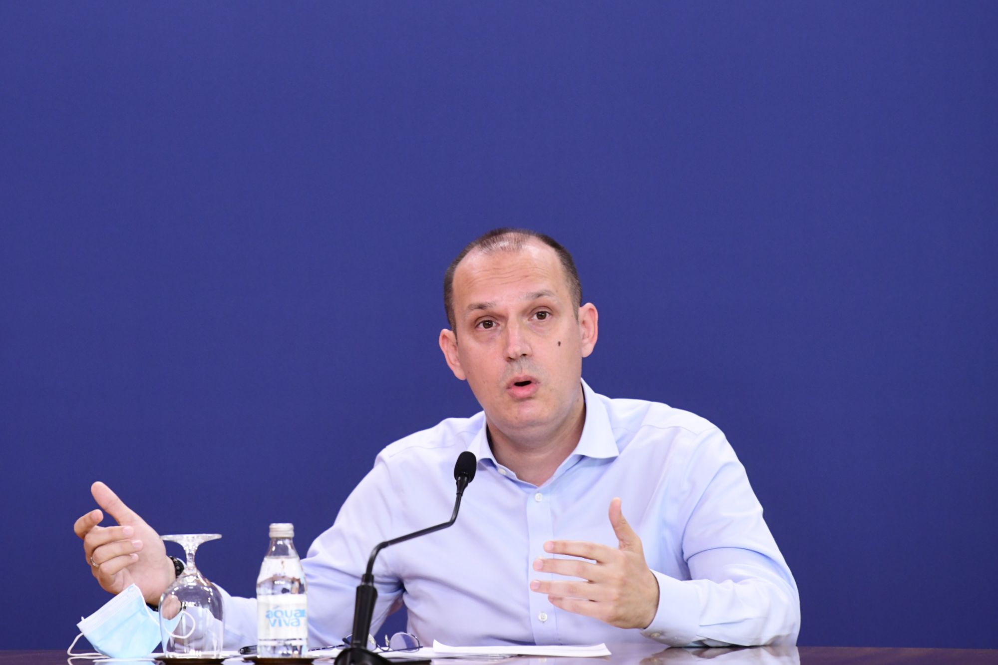 Beograd 20. jul 2020. Krizni stab koronavirus Foto:Goran Srdanov/Nova.rs