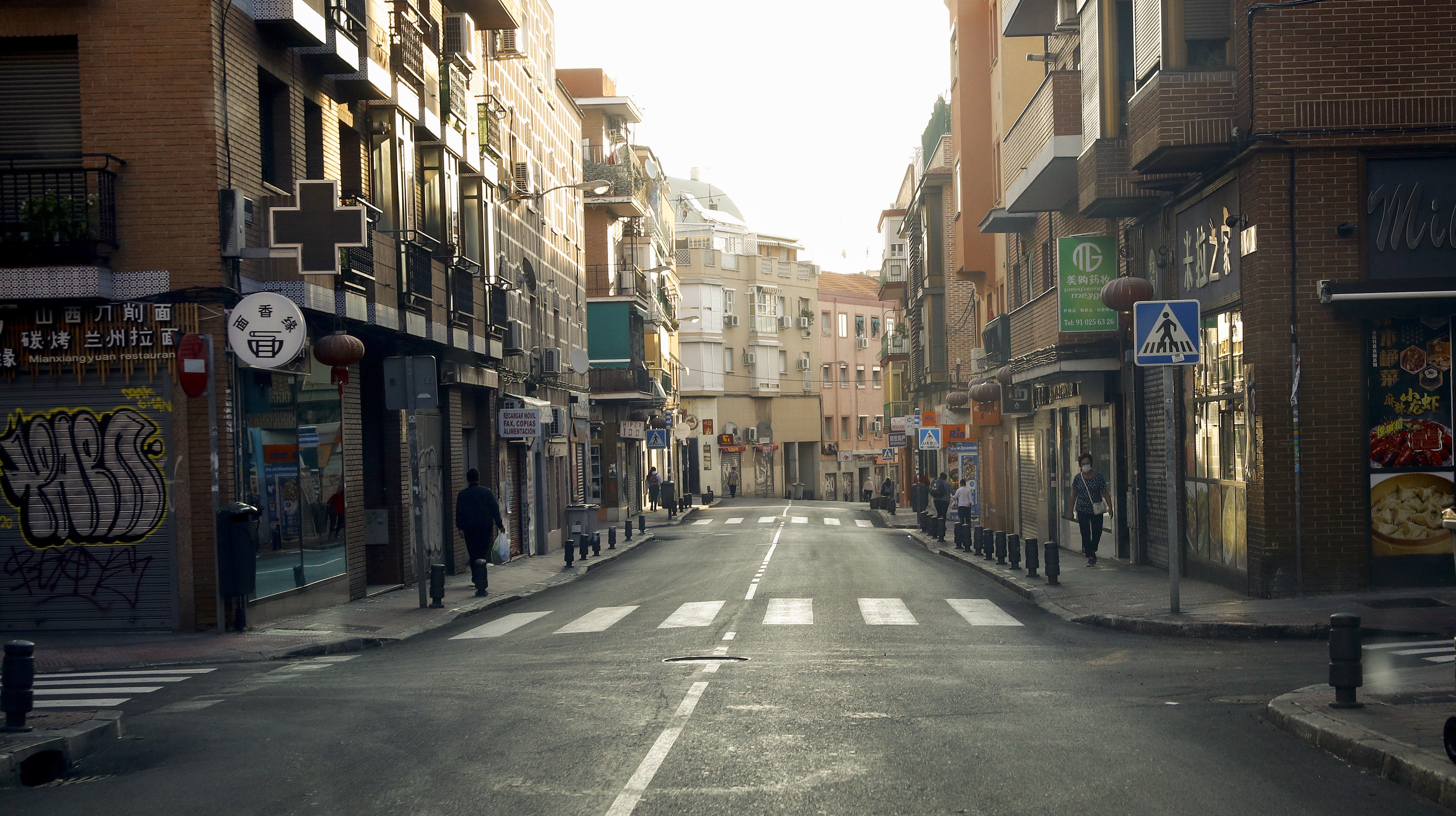 Lockdown in some areas of the Spanish capital