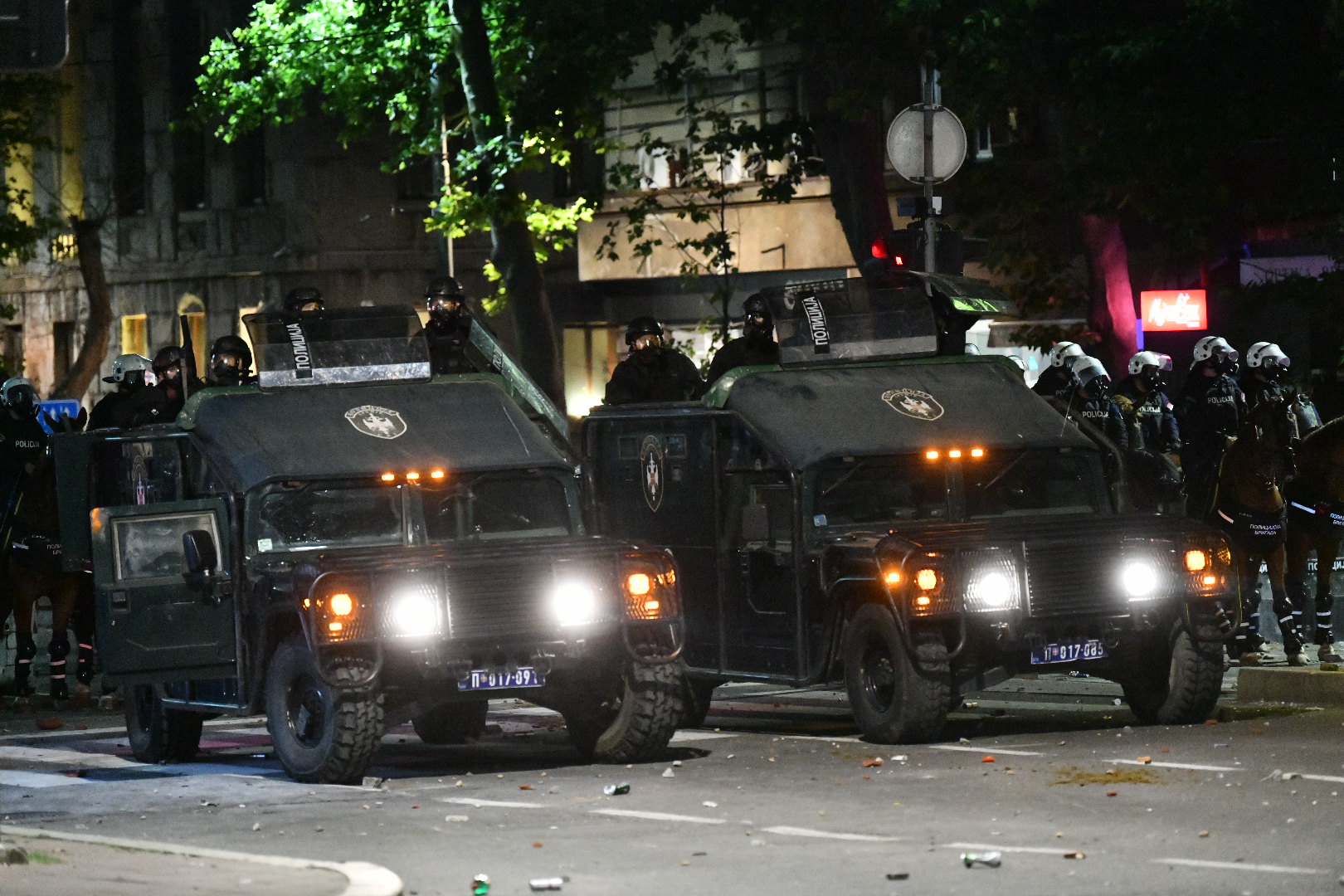 Beograd, 07.07.2020. Skupština, Protest protiv Vučića i policijskog časa Foto: Vladislav Mitić/Nova.rs
