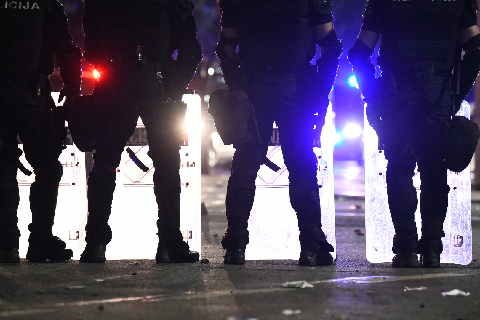 Beograd, 07.07.2020. Skupština, Protest protiv Vučića i policijskog časa Foto: Vesna Lalić/Nova.rs