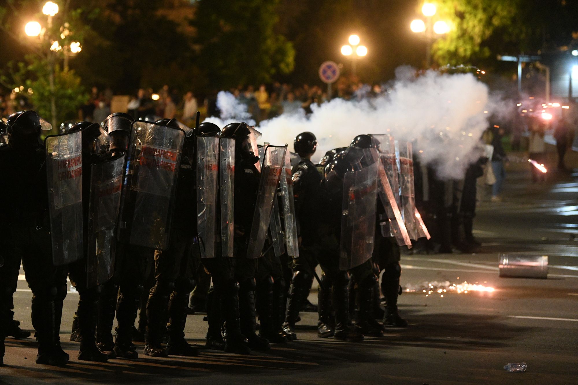 Beograd, 07.07.2020. Skupština, Protest protiv Vučića i policijskog časa Foto: Filip Krainčanić/Nova.rs