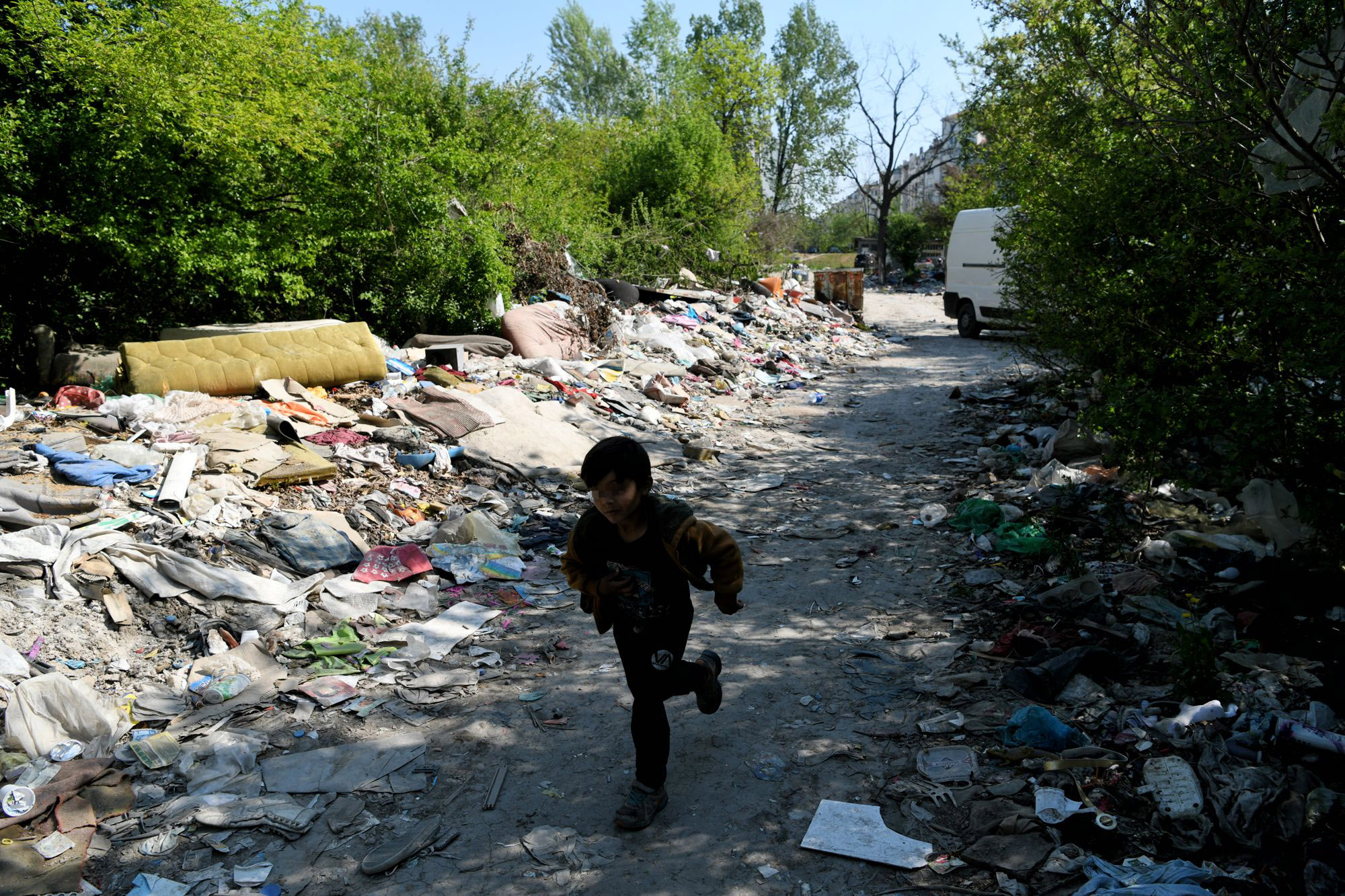 Beograd 23.04.2020. Romsko naselje na Čukarici, Čukarica, romi, cigan mala, nehigijensko naselje, reportaža Foto: Filip Krainčanić