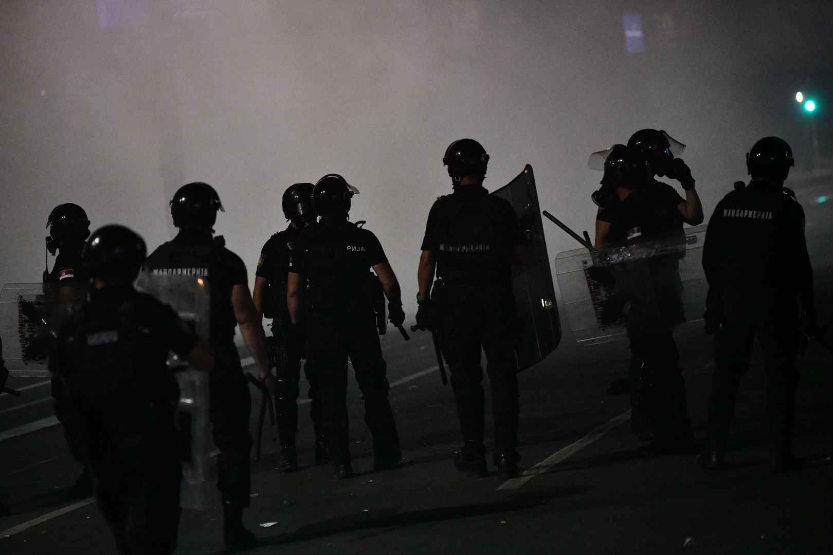 Beograd 08.07.2020. Protest, drugi dan demonstracija, haos, suzavac, paljenje, povređeni, policija Foto: Vladislav Mitić/Nova.rs