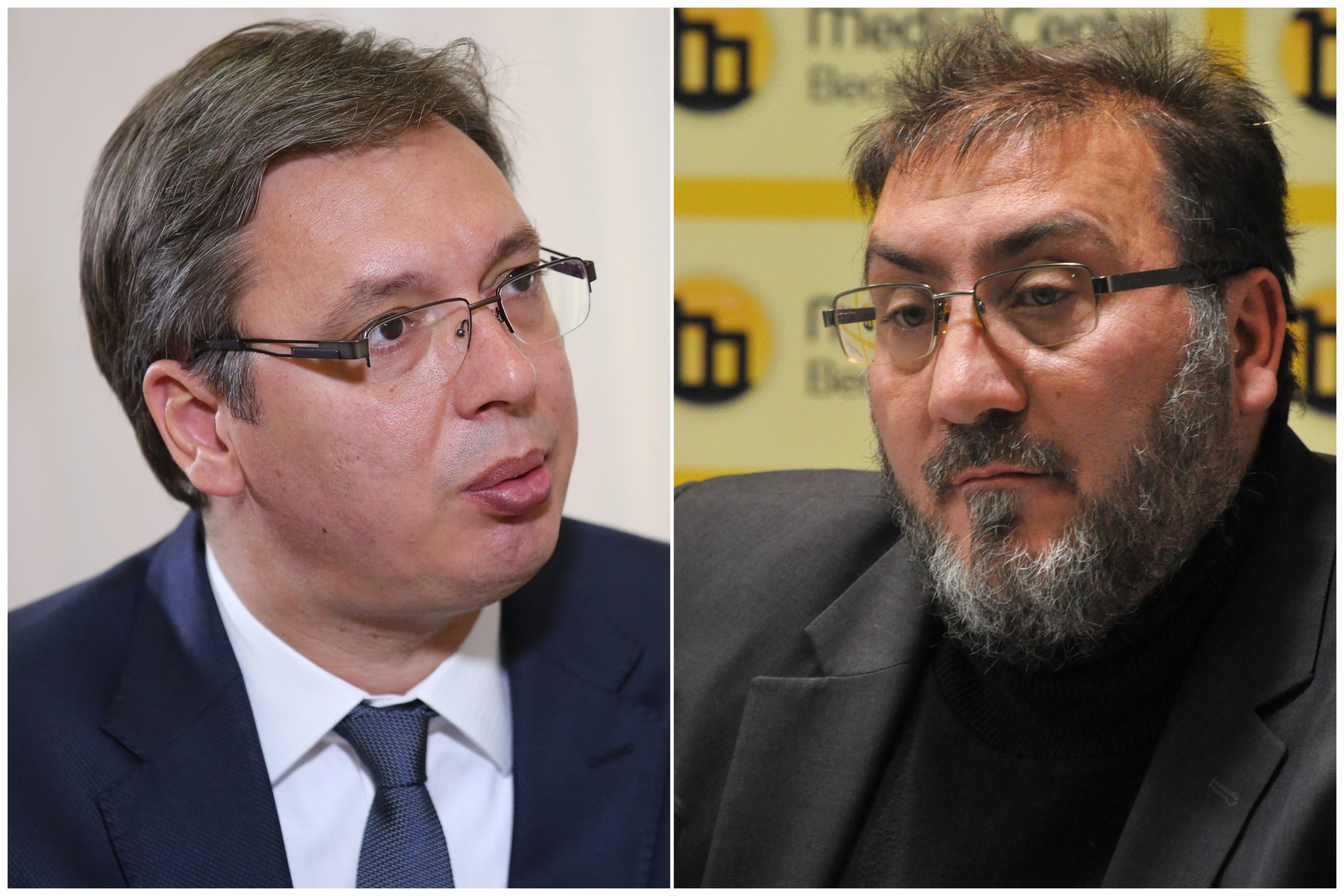 Aleksandar Vucic i Dejana Bulatovic