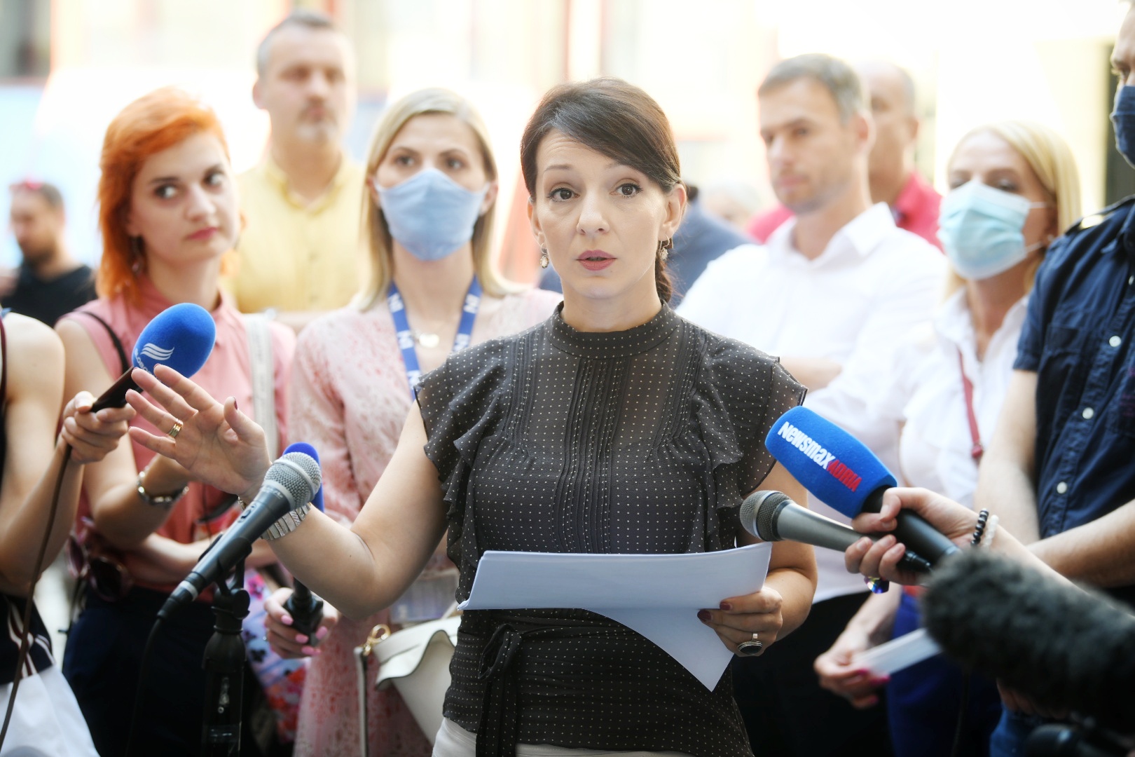 Beograd, 13.08.2020. Telekom Srbija, KZŠ, Marinika Tepić Foto: Vesna Lalić/Nova.rs