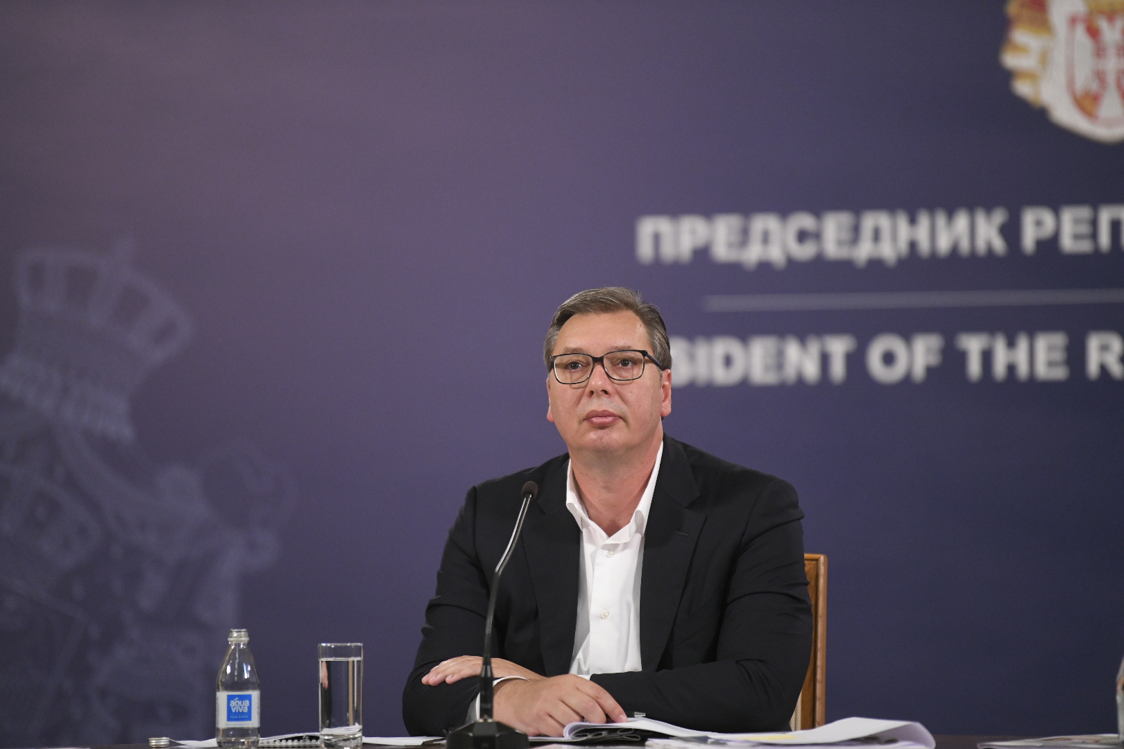 Beograd 07.08.2020. Aleksandar Vučić. Obraćanje predsednika Aleksandra Vučića u Skupštini grada Foto: Nemanja Jovanović/Nova.rs