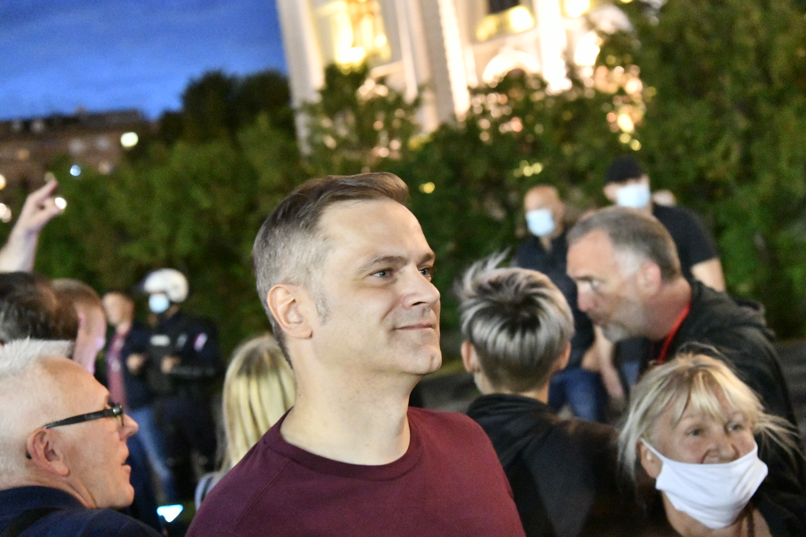 Beograd 11.05.2020. Borko Stefanović,  Protest ispred Skupštine Srbije opozicija i vlast, žandarmerija protest Foto:Vladislav Mitić/Nova.rs