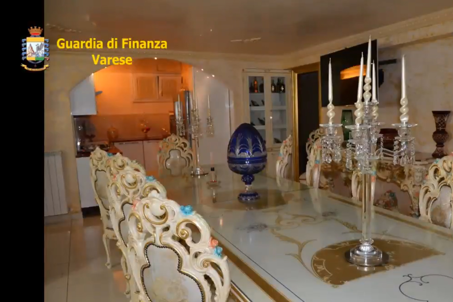 raskoš Foto: Printscreen/Twitter/Guardia di Finanza