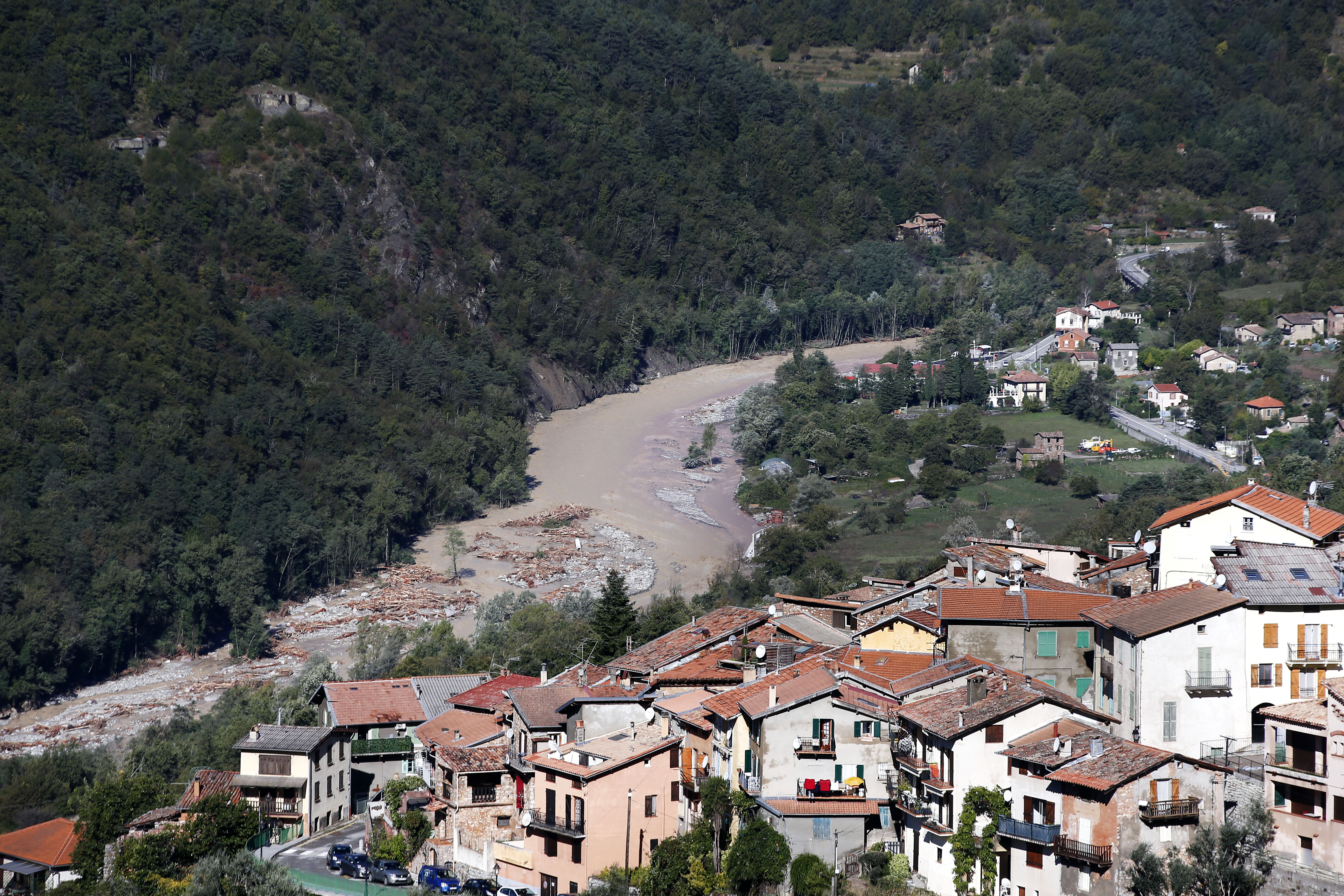 Storm Alex across southern France