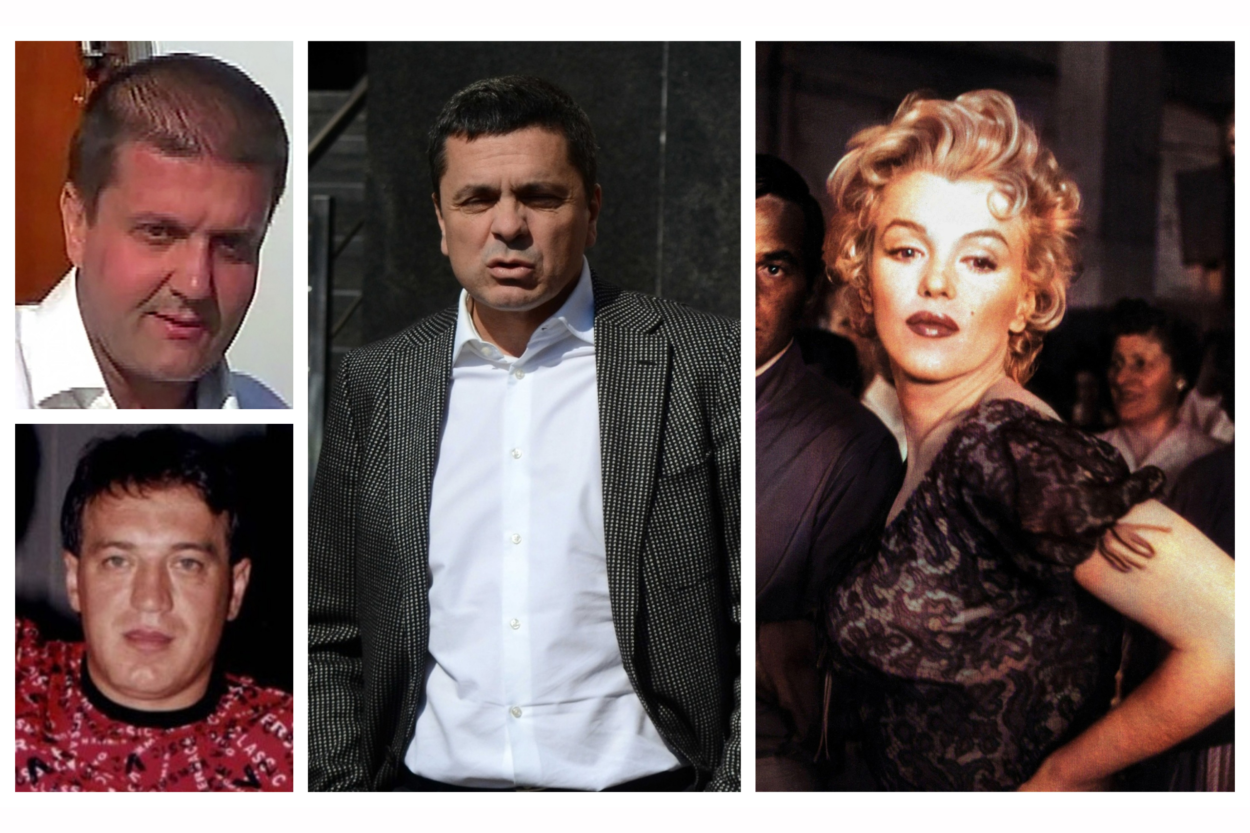 Darko Šarić, Dušan Spasojević, Milo Đurašković, Merilin Monro