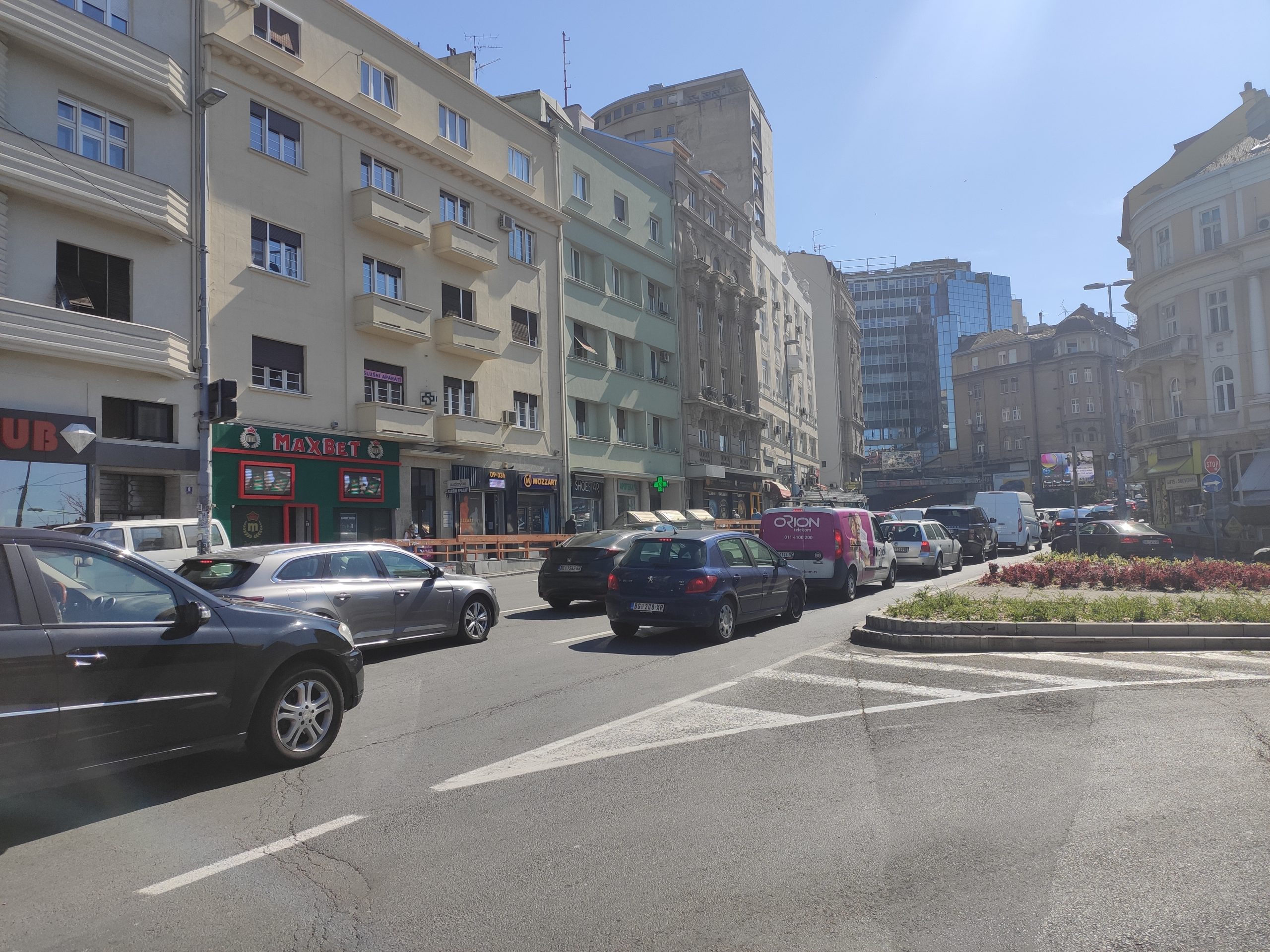 Terazijski tunel, guzva