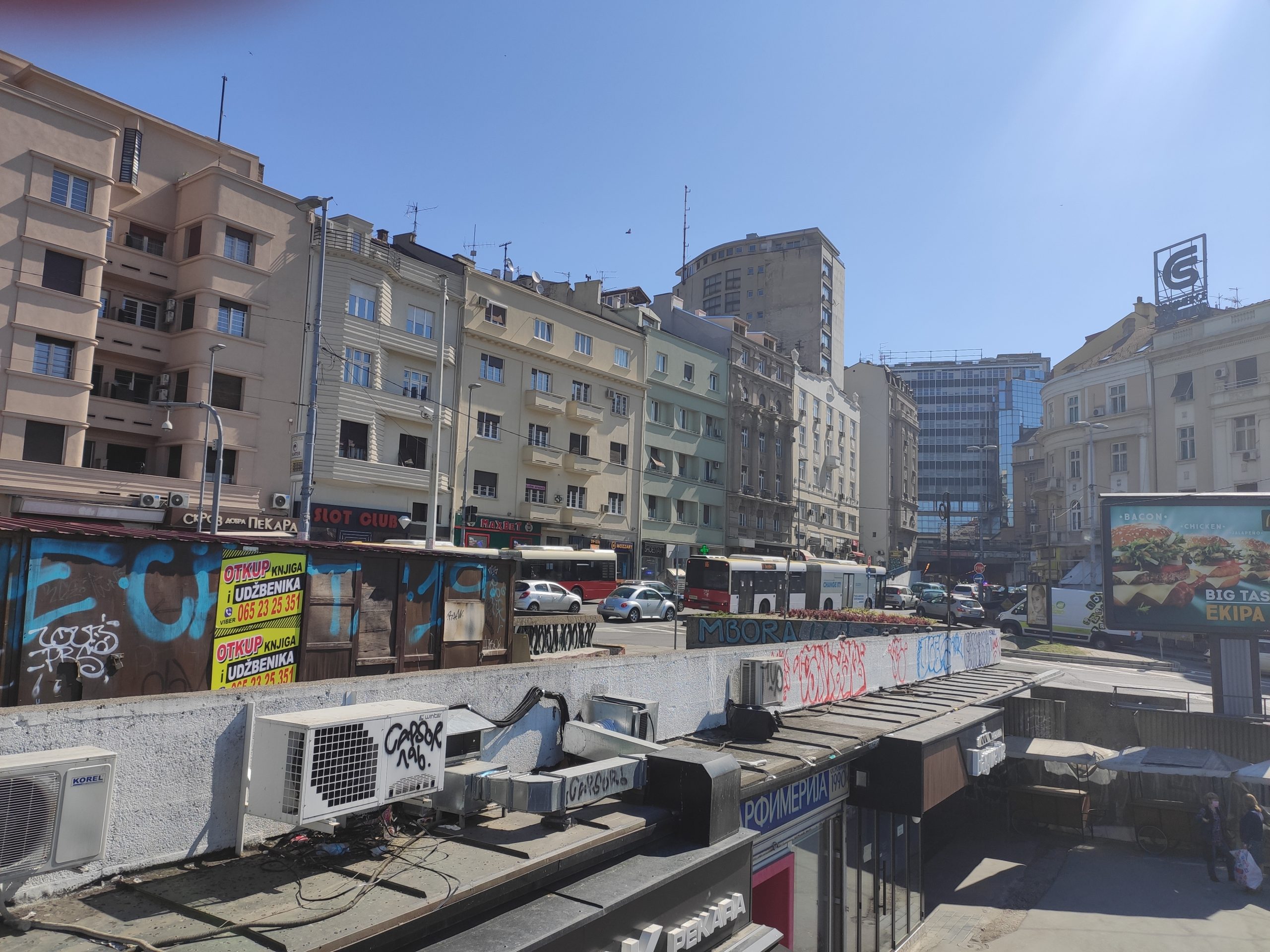 Terazijski tunel, guzva