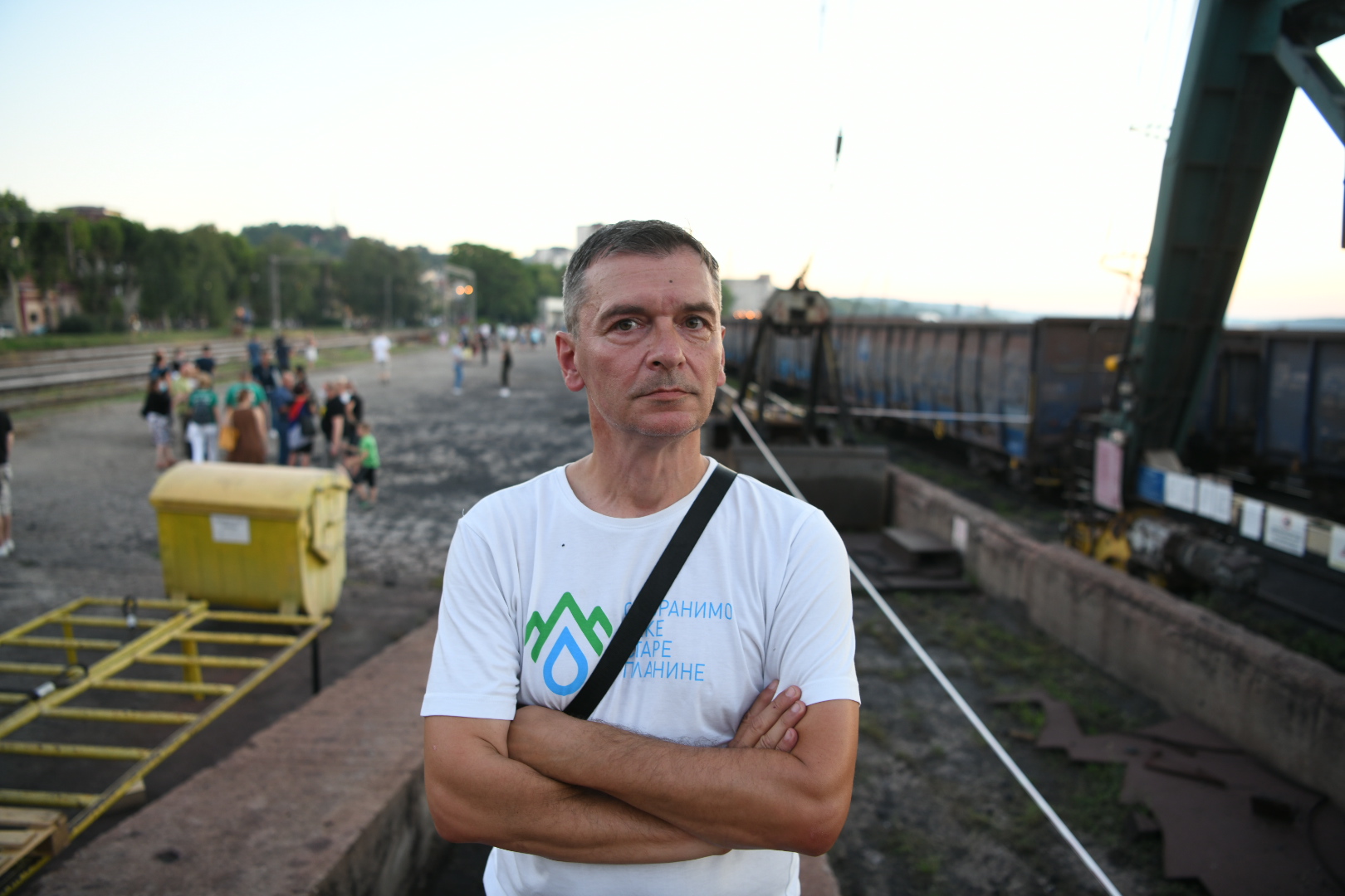 Smederevo 22.08.2020. Ćuta, Protest, zagađenje, zagadjenje, crna kiša, opiljci, vazduh Foto: Vesna Lalić/Nova.rs