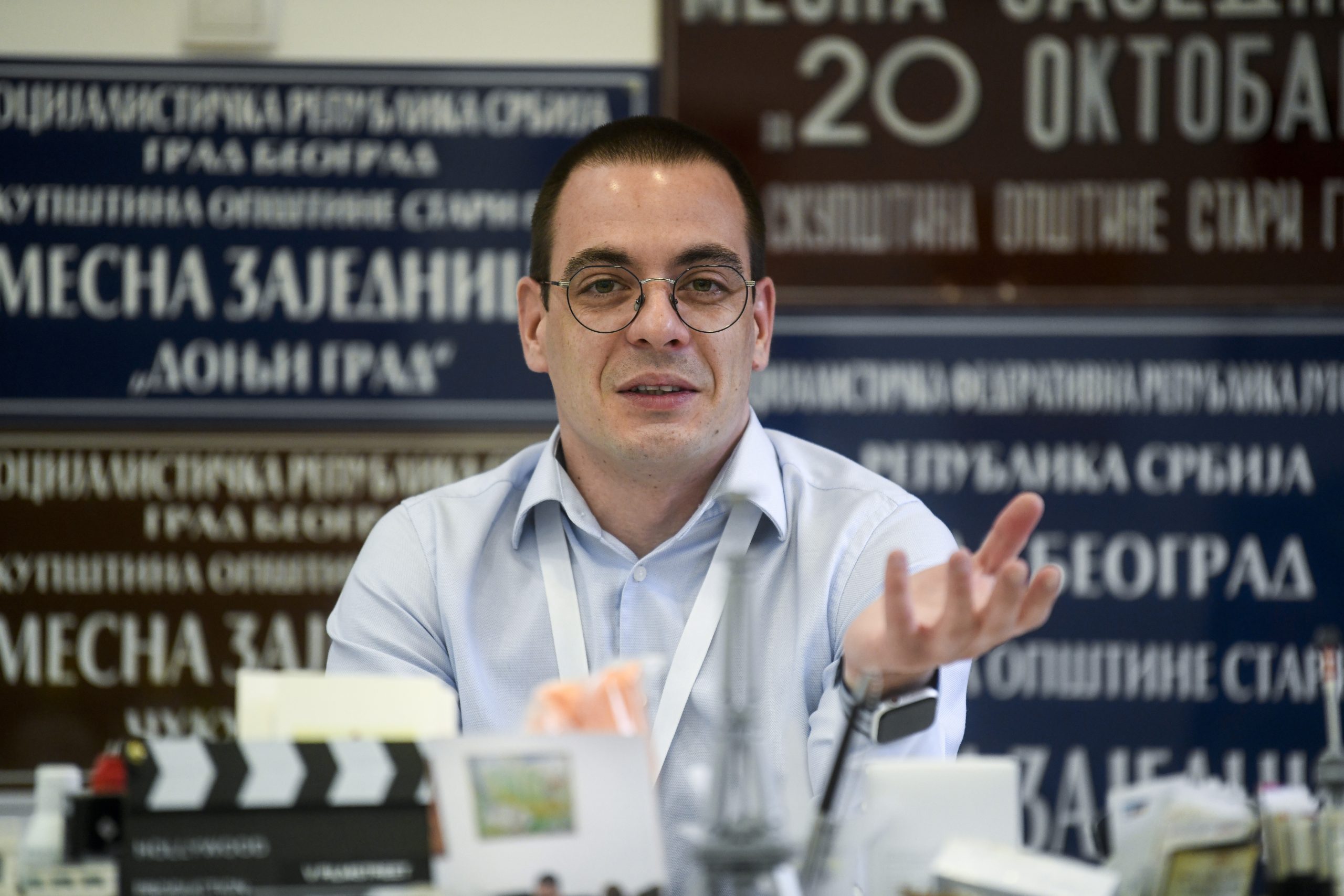 Beograd 01.05.2020. Marko Bastać, predsednik opštine Stari grad, intervju Foto: Nemanja Jovanović/Nova.rs