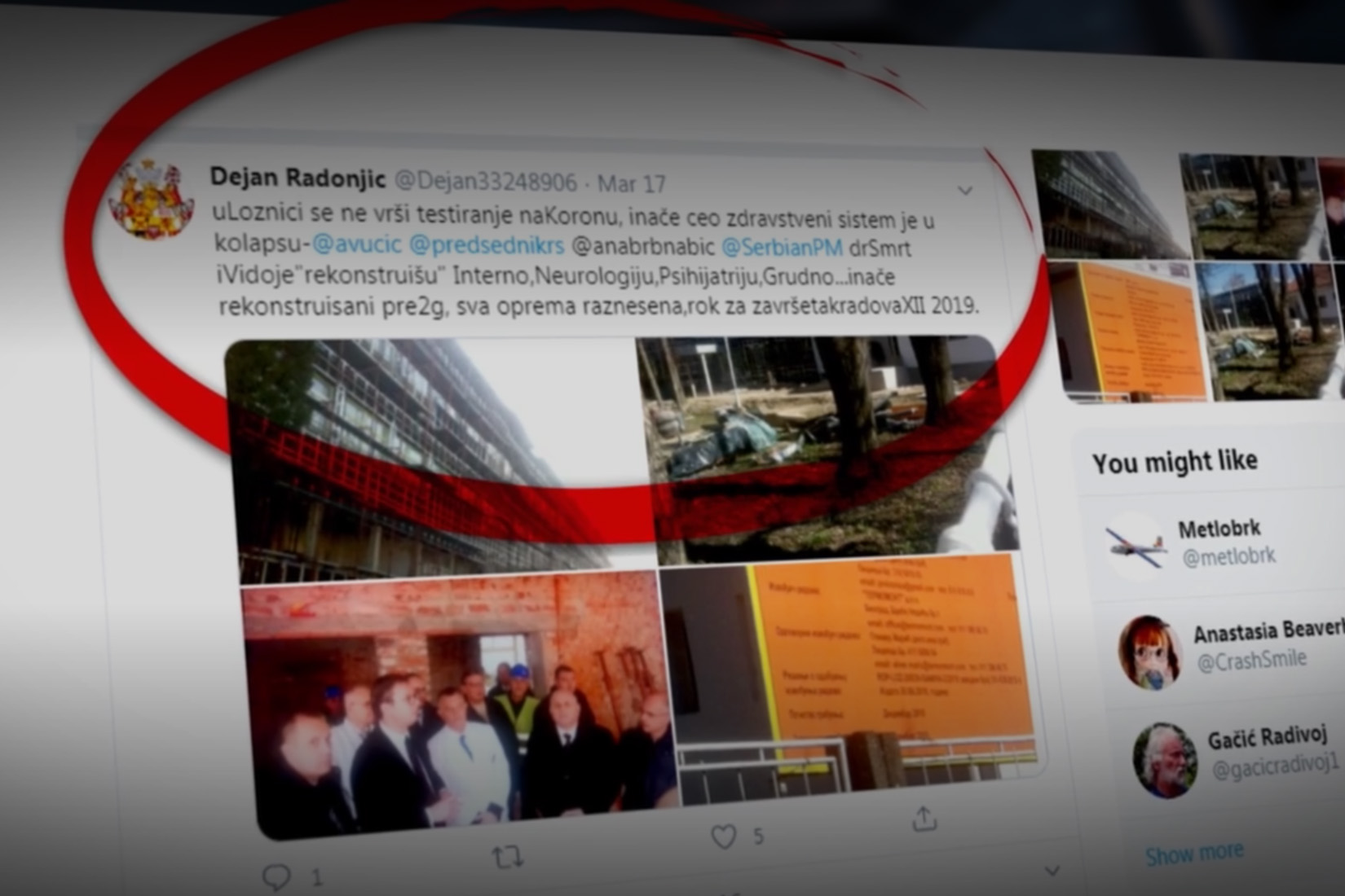 Živojin Ćosić (62) iz Runjana kod Loznice Foto: N1
