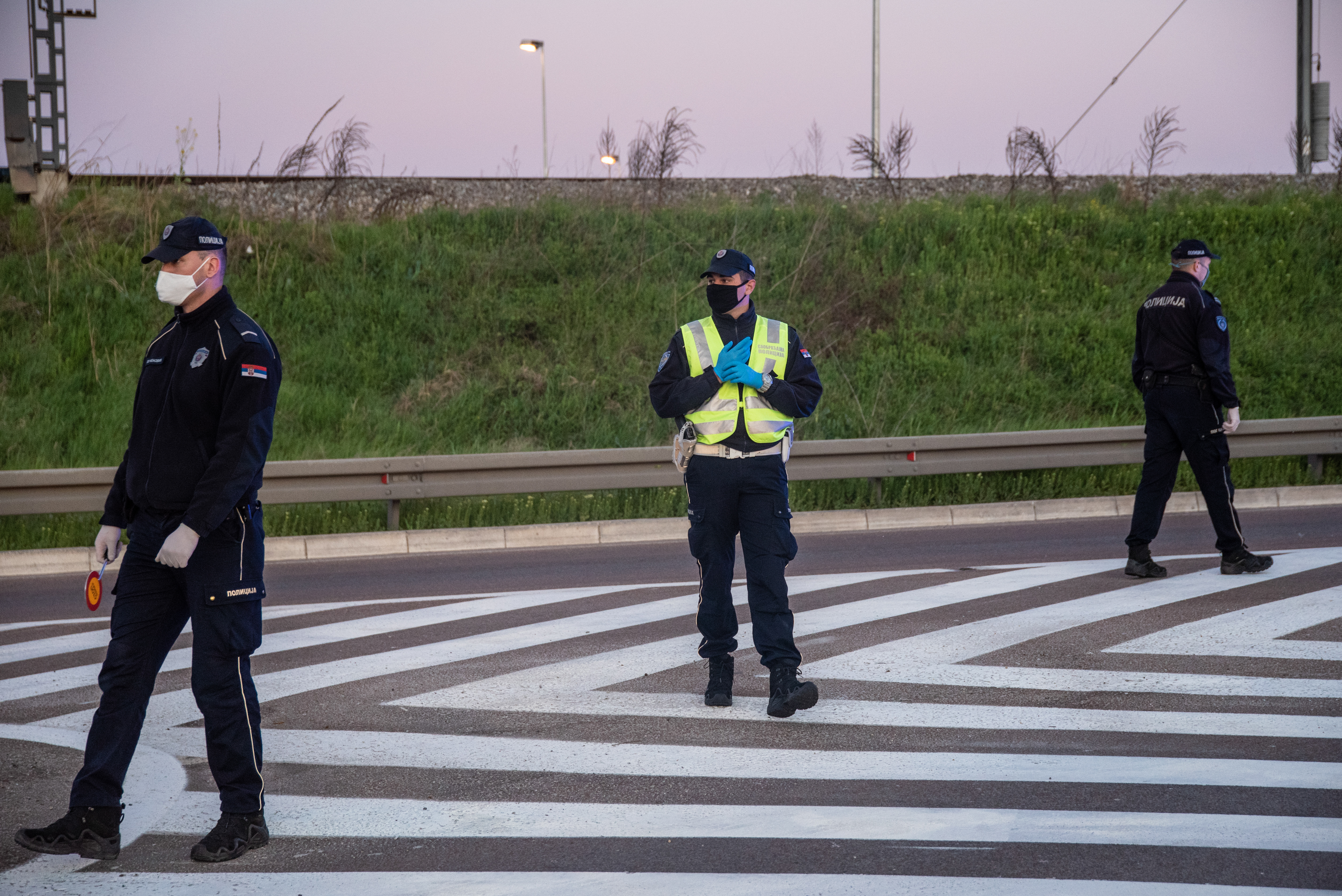 Beograd 16.04.2020. vanredno stanje, policijski čas, koronavirus, policija Foto: Dragan Mujan/Nova.rs