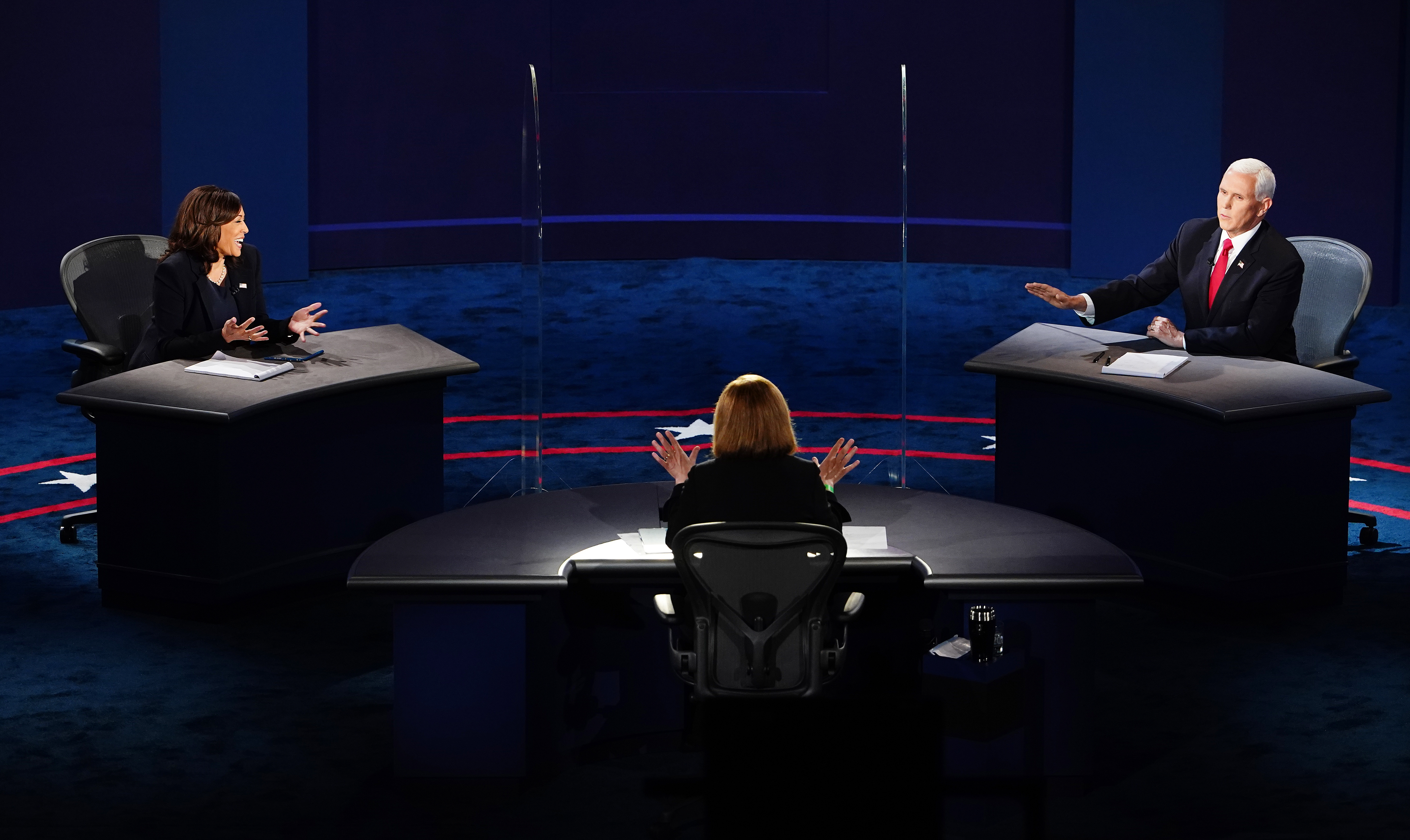 2020 Vice Presidential debate between US Vice President Mike Pence and Senator Kamala Harris