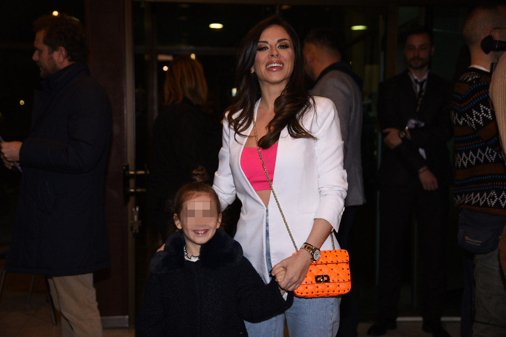 Beograd 09.03.2020. Ana Sević i ćerka Lorena Lazić Koncert Marije Šerifović Foto:Dragan Mujan/Nova.rs