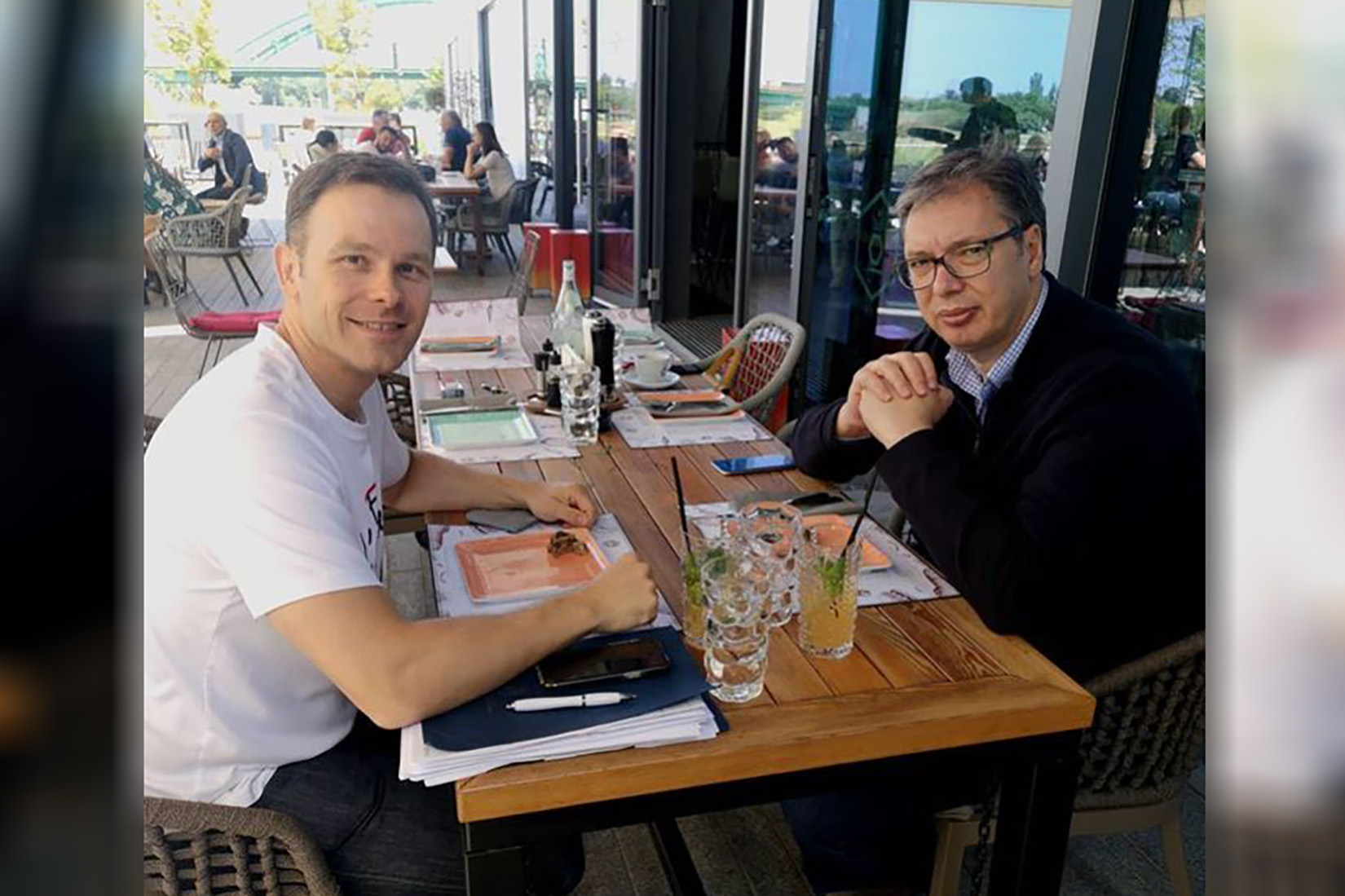 Aleksandar Vučić, Siniša Mali