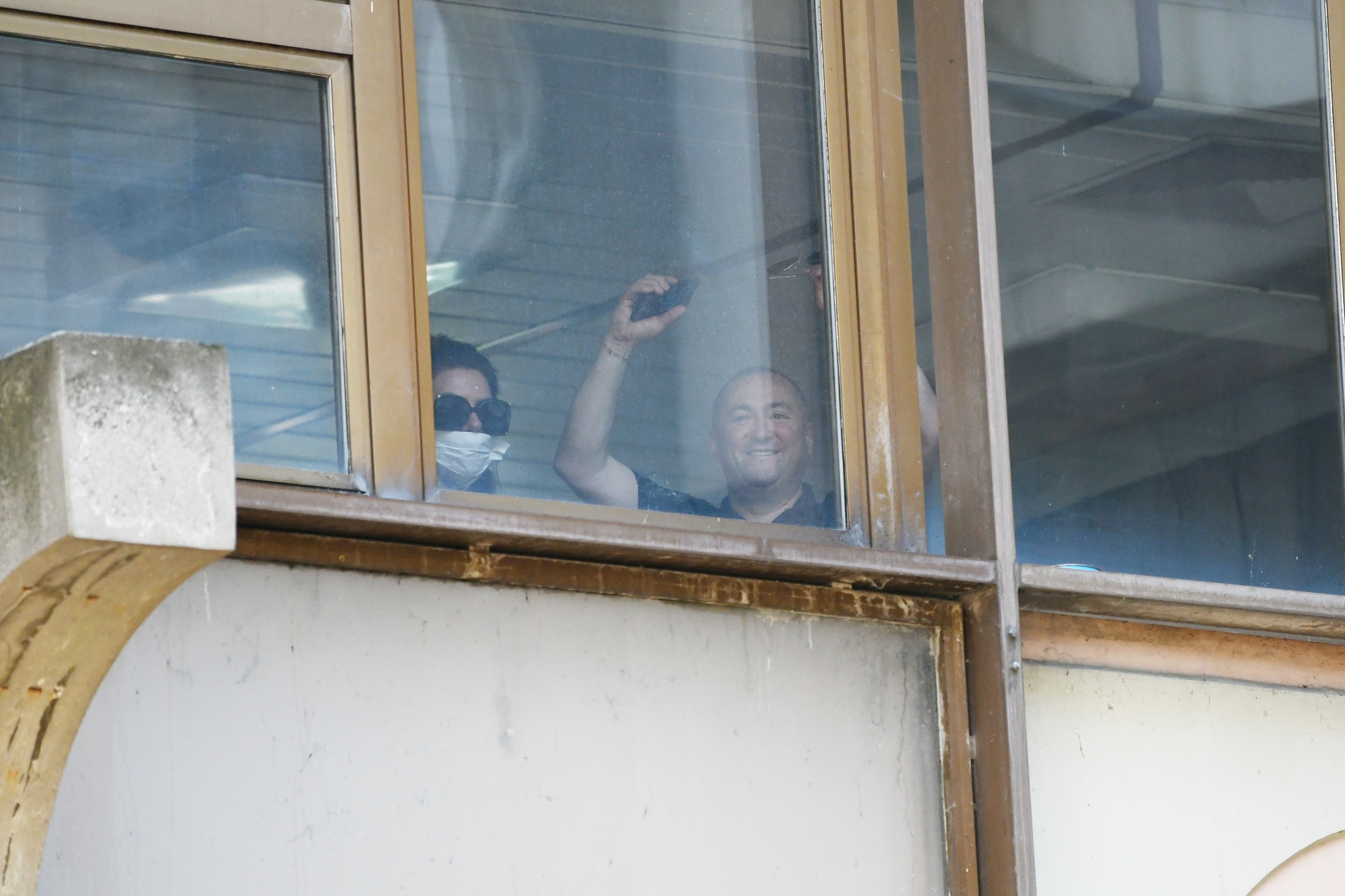Beograd 26.06.2020. Radiša Trajković Djani, Radiša Trajković Đani, pevač, sa ženom, suprugom  Sladjanom, Sladjana Trajković, Slađana Trajković, Treći opštinski sud Foto: Vesna Lalić/Nova.rs