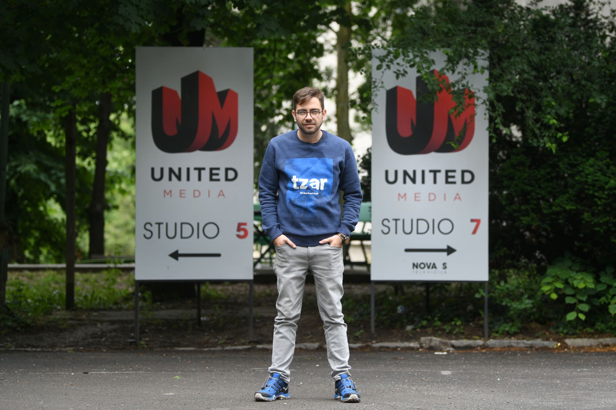 Beograd 27.05.2020. Danilo Mašojević, voditelj, jutarnji program televizije NOVA S Foto: Filip Krainčanić/Nova.rs