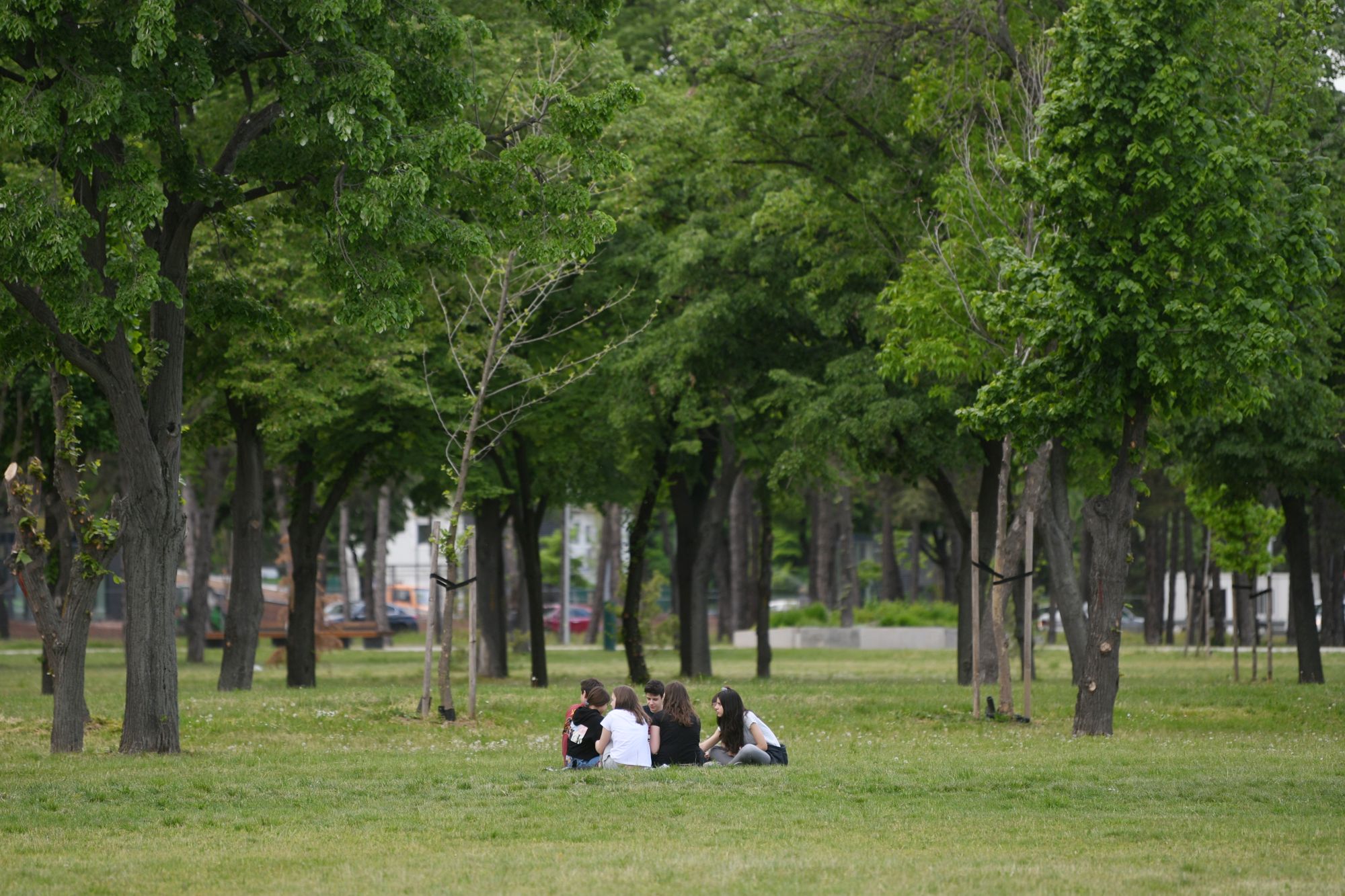 Beograd 29.04.2020. Park prijateljstva lepo vreme Foto:Filip Krainčanić