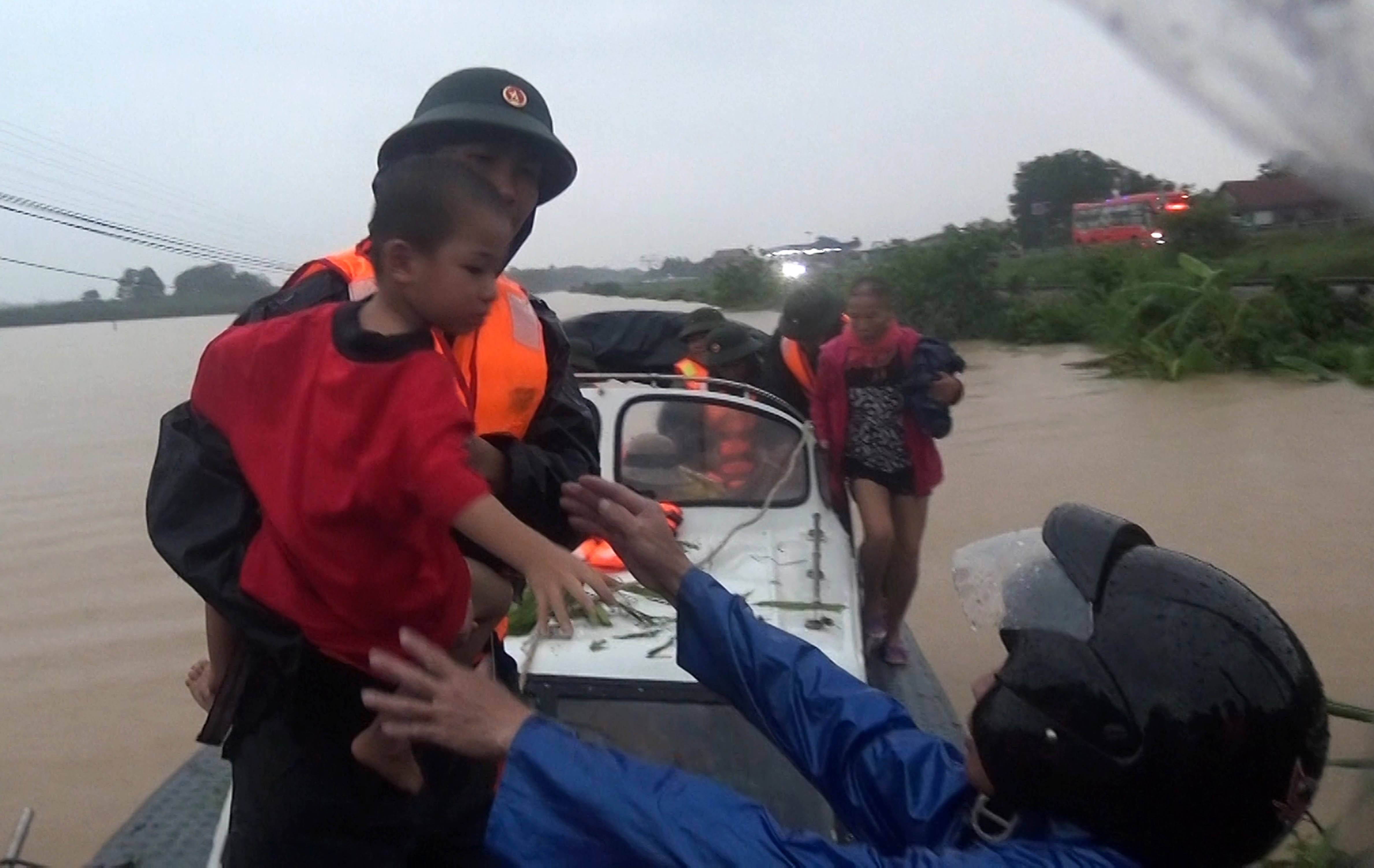 Heavy rains and floods in northern and central Vietnam