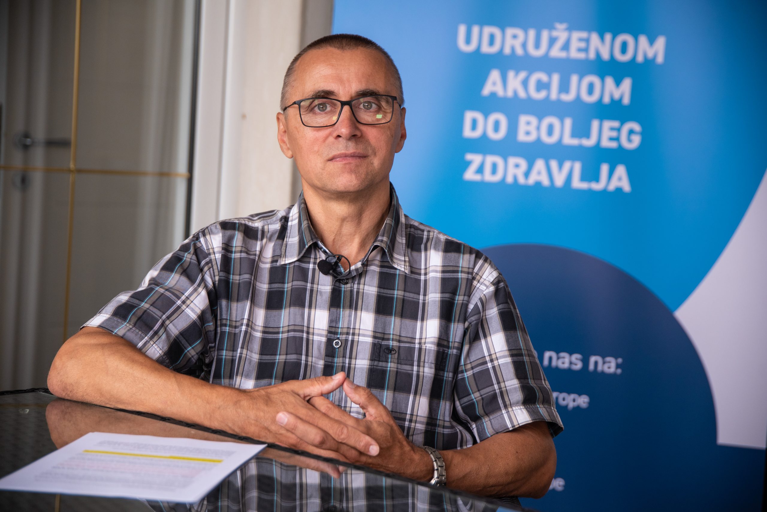 Beograd 06.08.2020. Dr Marijan Ivanuša, Svetska zdravstvena organizacija, SZO, intervju Foto: Dragan Mujan/Nova.rs