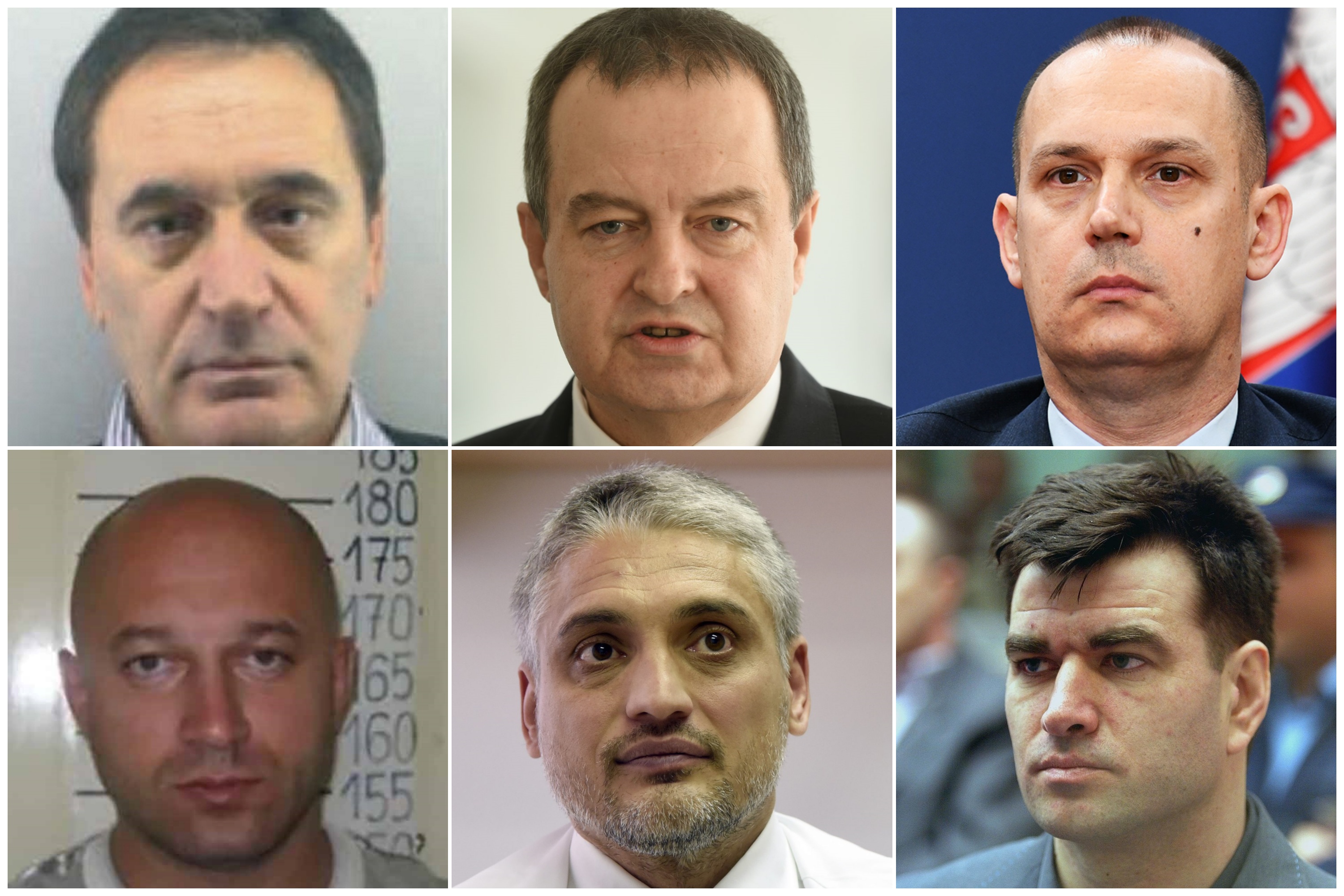 Misa Banana, Ivica Dacic, Zlatibor Loncar, Zvonko Veselinovic, Cedomir Jovanovic, Milorad Ulemek Legija