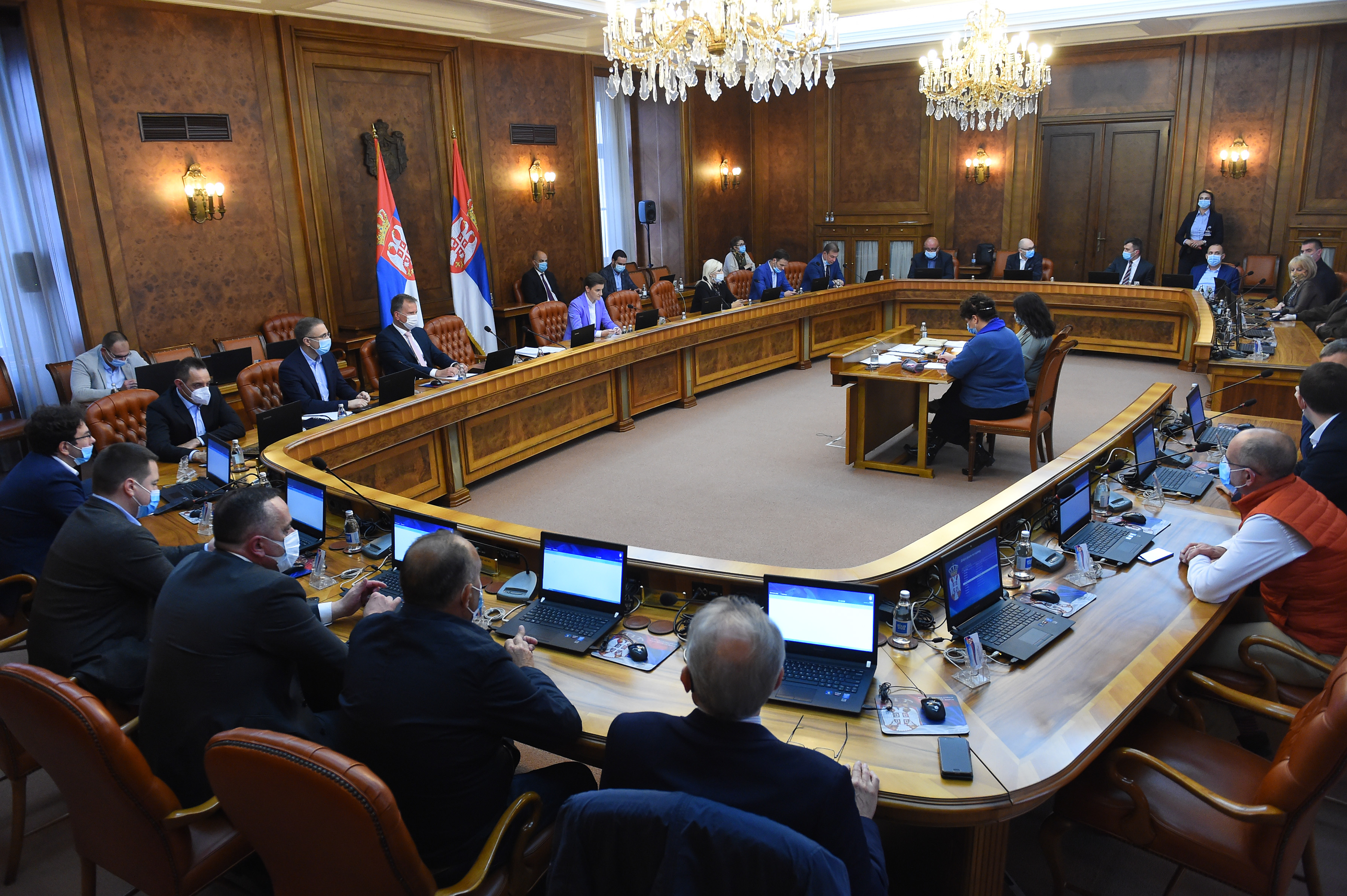 Beograd, 28. maja 2020.- Sednica Vlade Srbije. FOTO TANJUG/ DRAGAN KUJUNDZIC/ nr