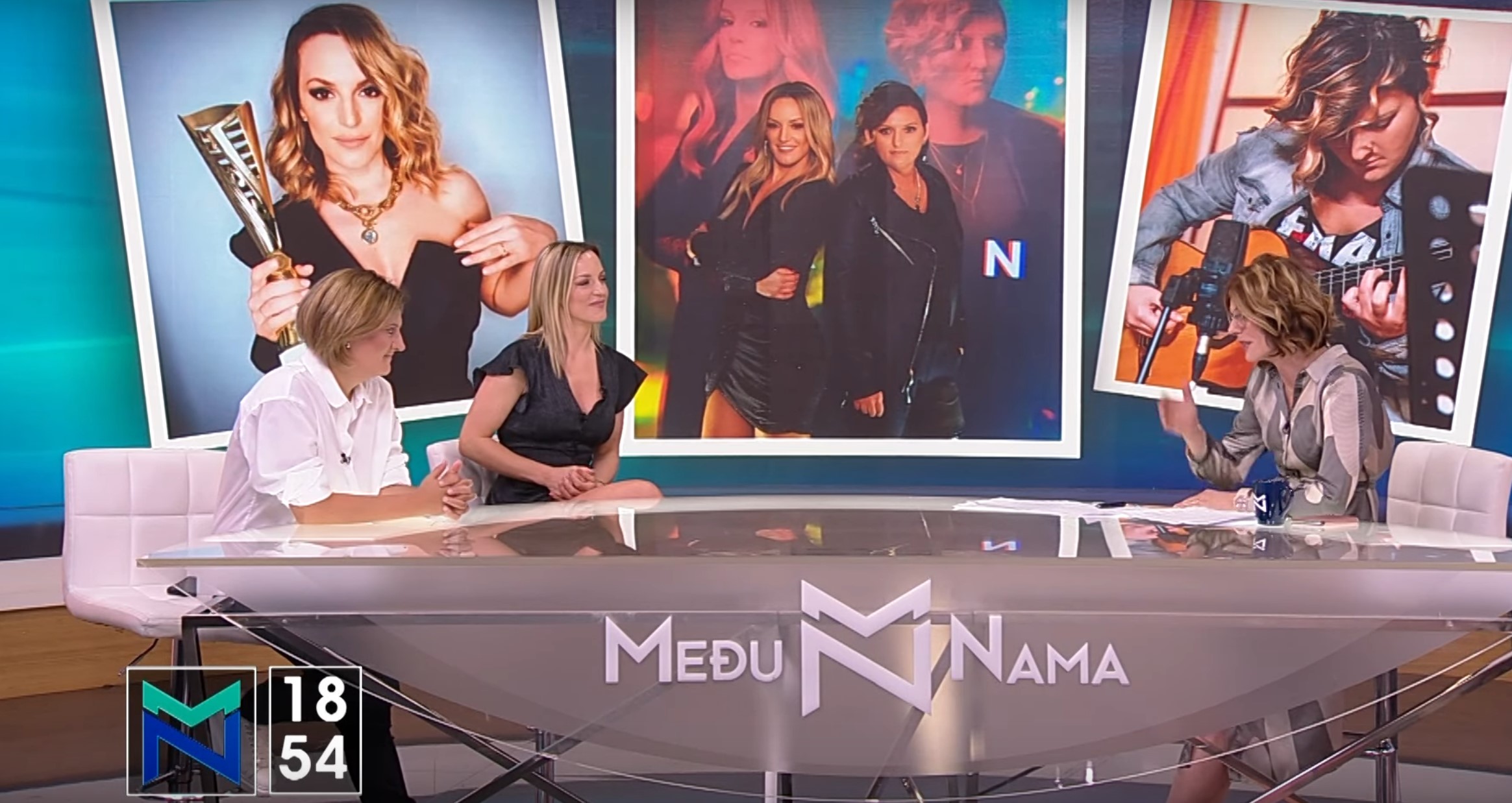 Aleksandra Milutinović, Tijana Bogićević, emisija Medju nama, Među nama Foto: NOVA S