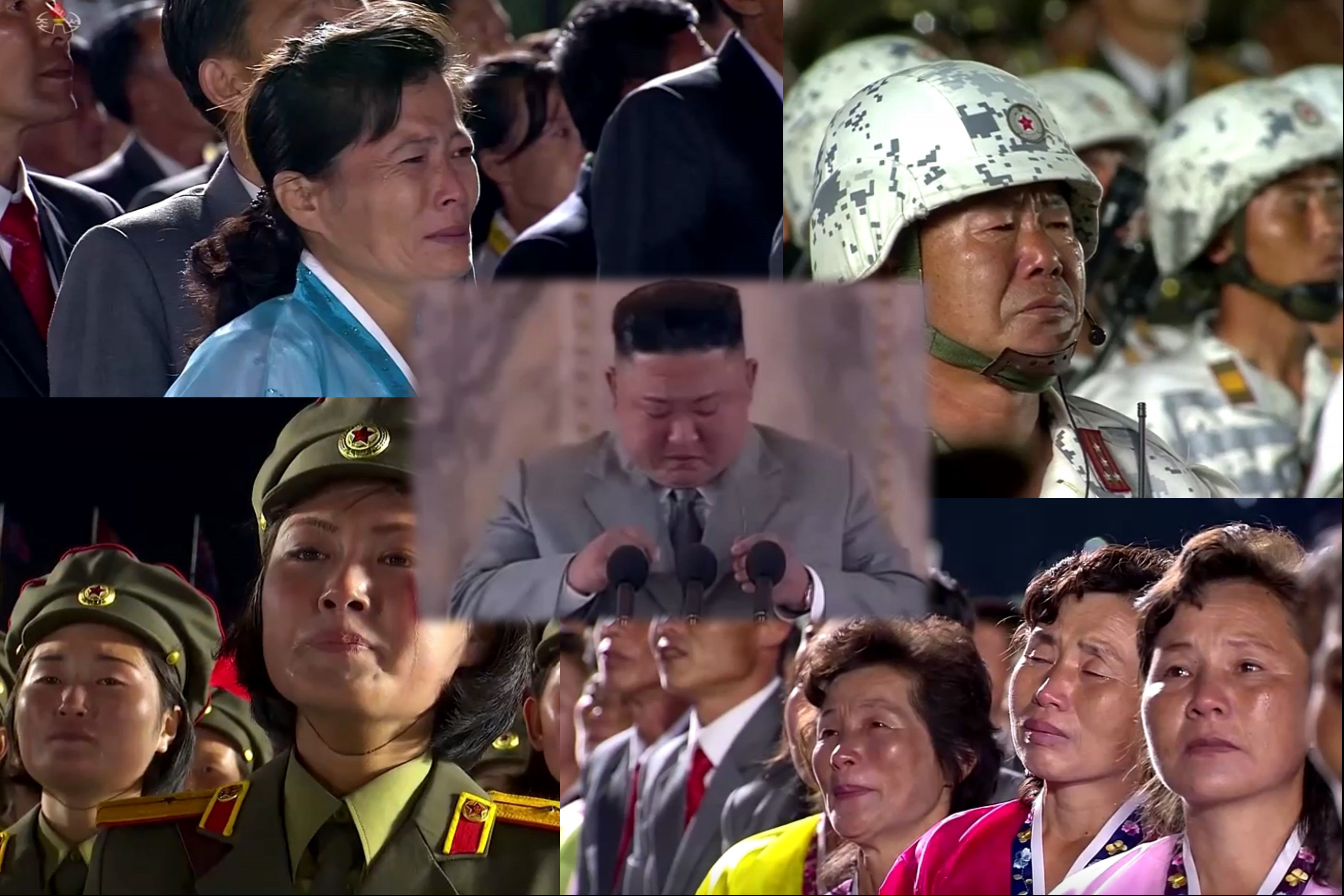 Kim Jong Un plakanje kombo