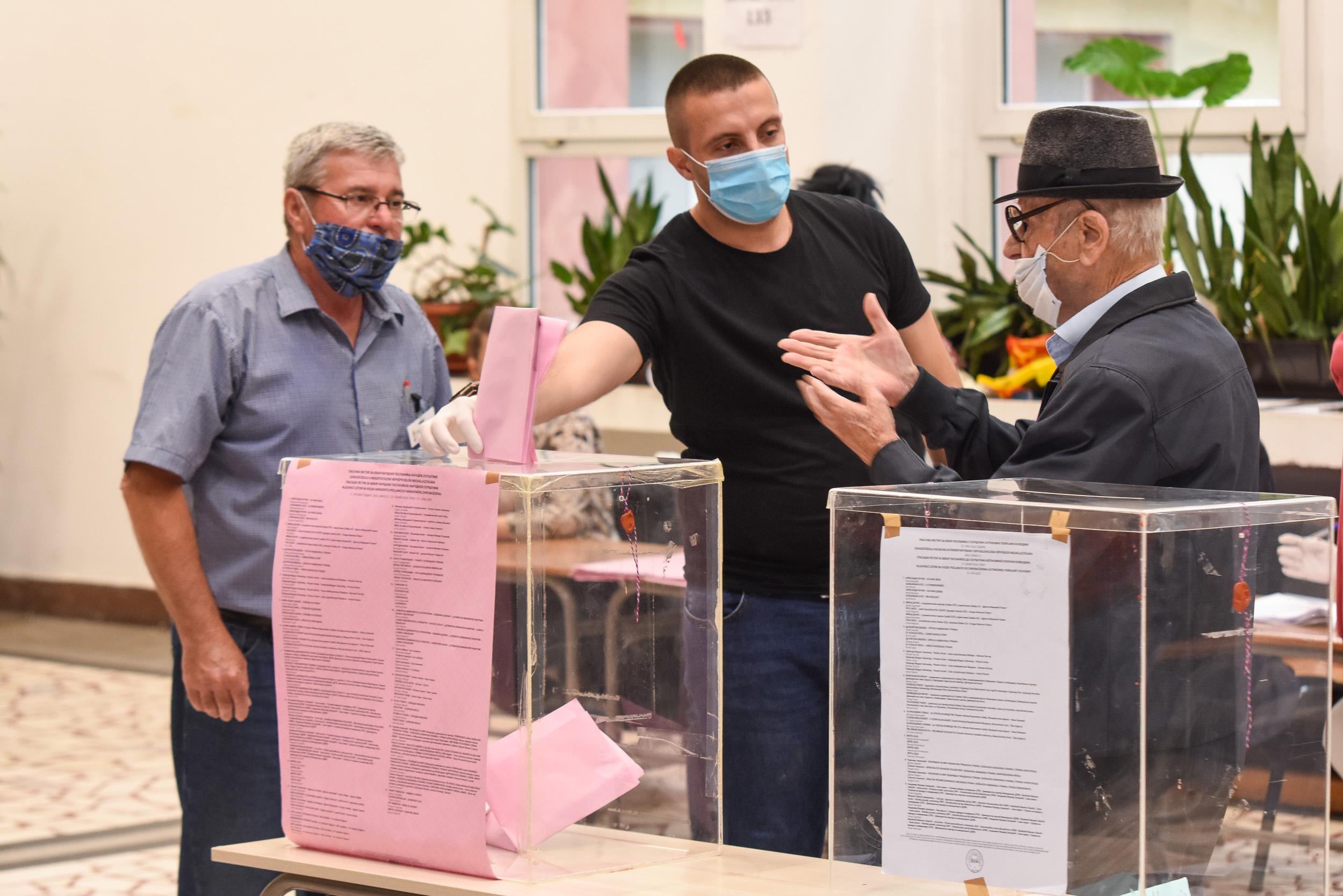 Novi Sad 21. jun 2020. Glasanje na republickim parlamentarnim i lokalnim izborima Foto:Nova.rs