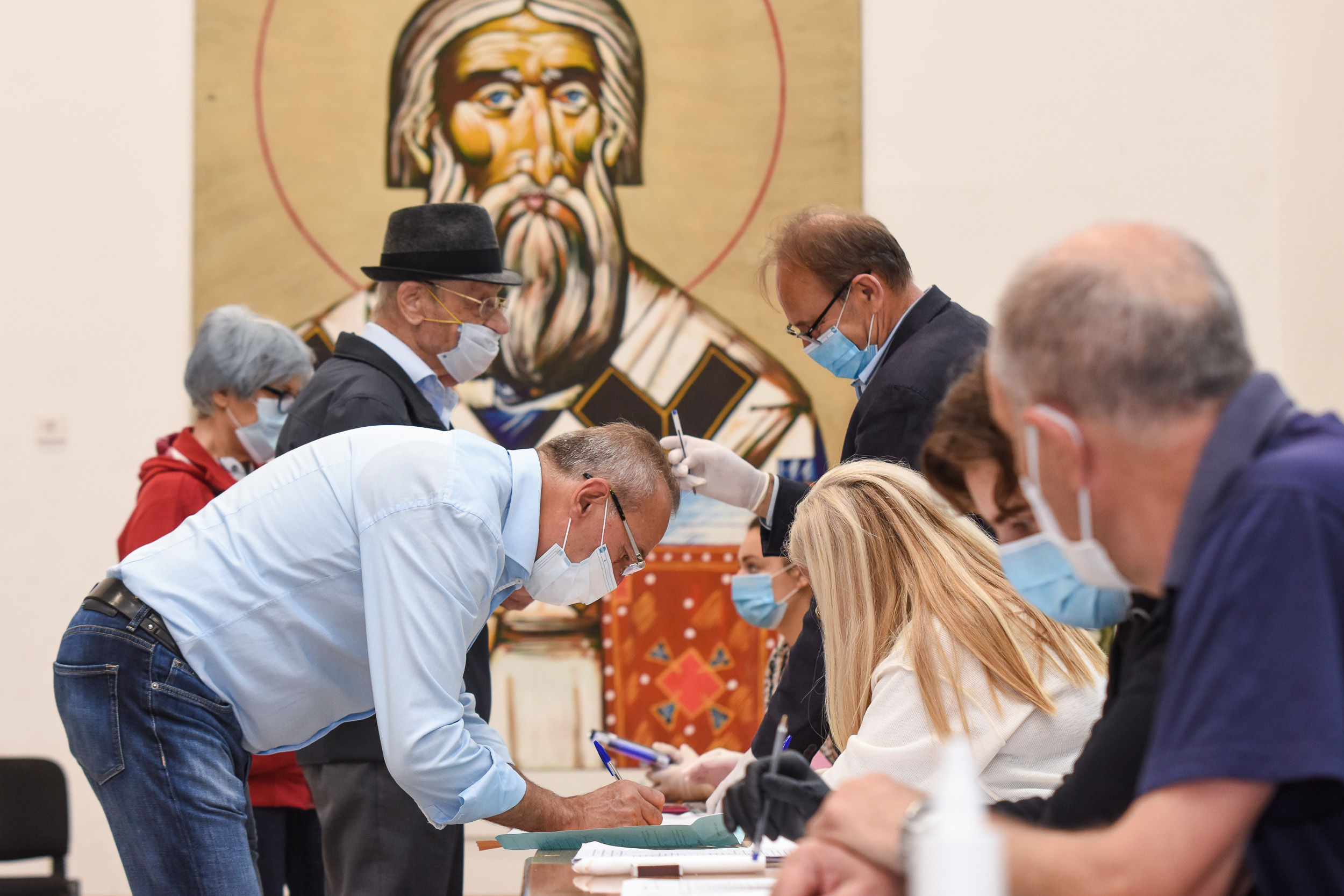 Novi Sad 21. jun 2020. Glasanje na republickim parlamentarnim i lokalnim izborima Foto:Nova.rs