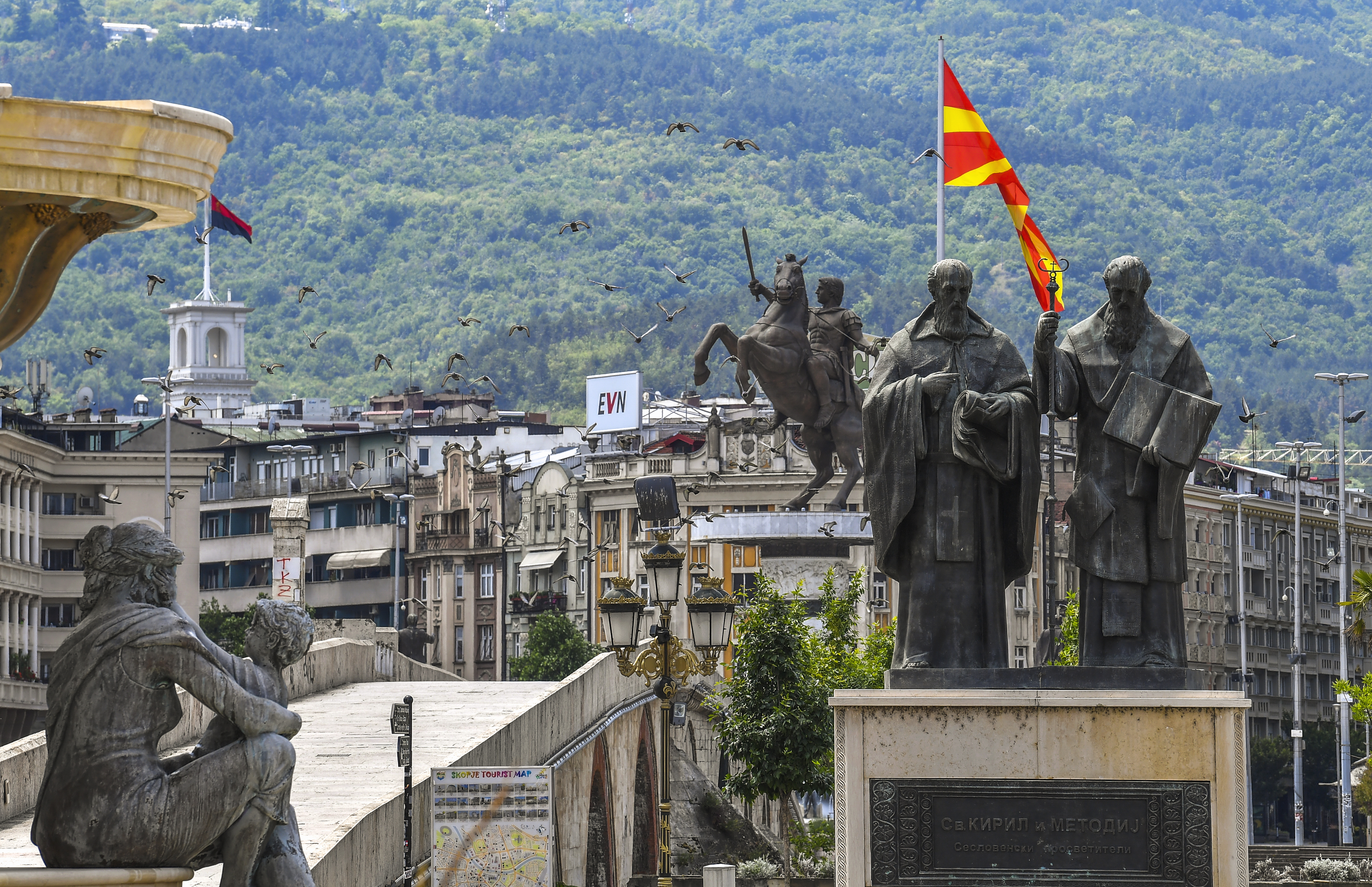 North Macedonia celebrates Feast of Saints Cyril and Methodius amid coronavirus lockdwon