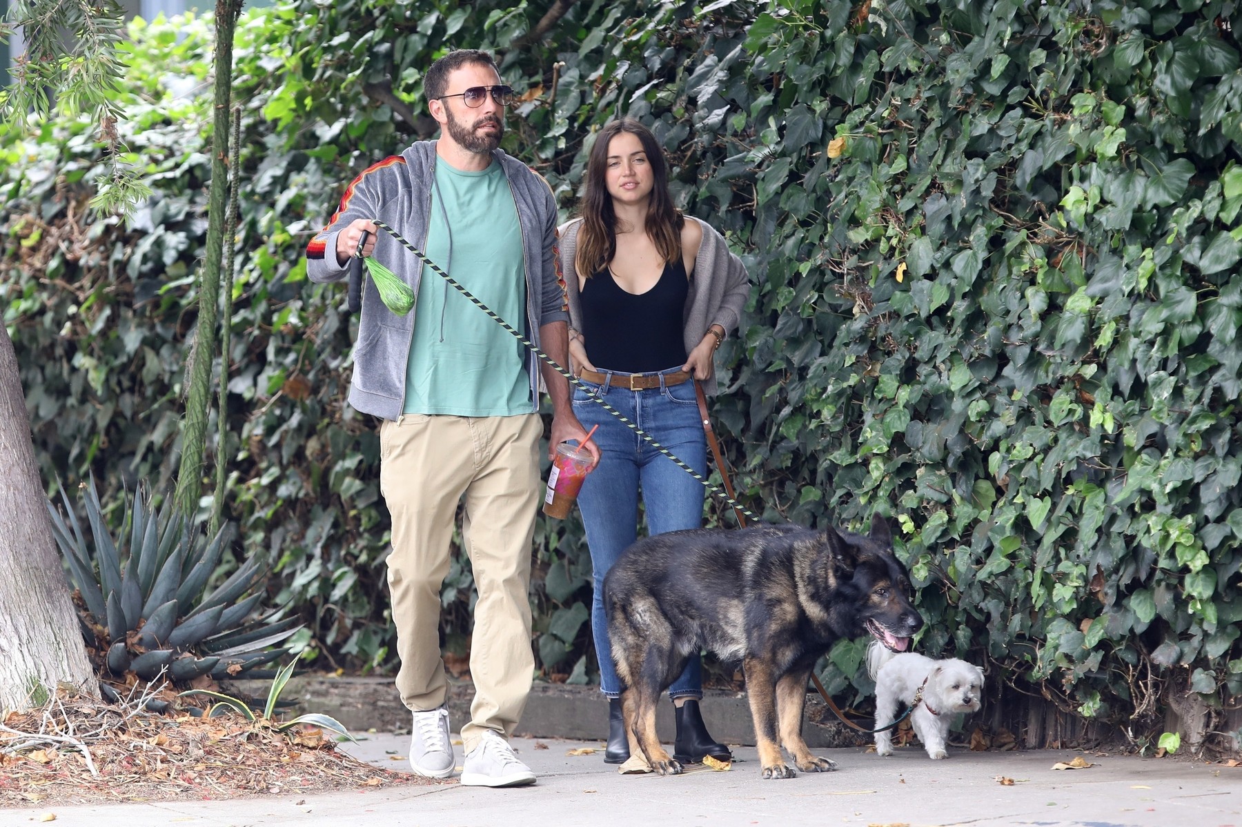 Ben Affleck and girlfriend Ana de Armas can't contain their joy!