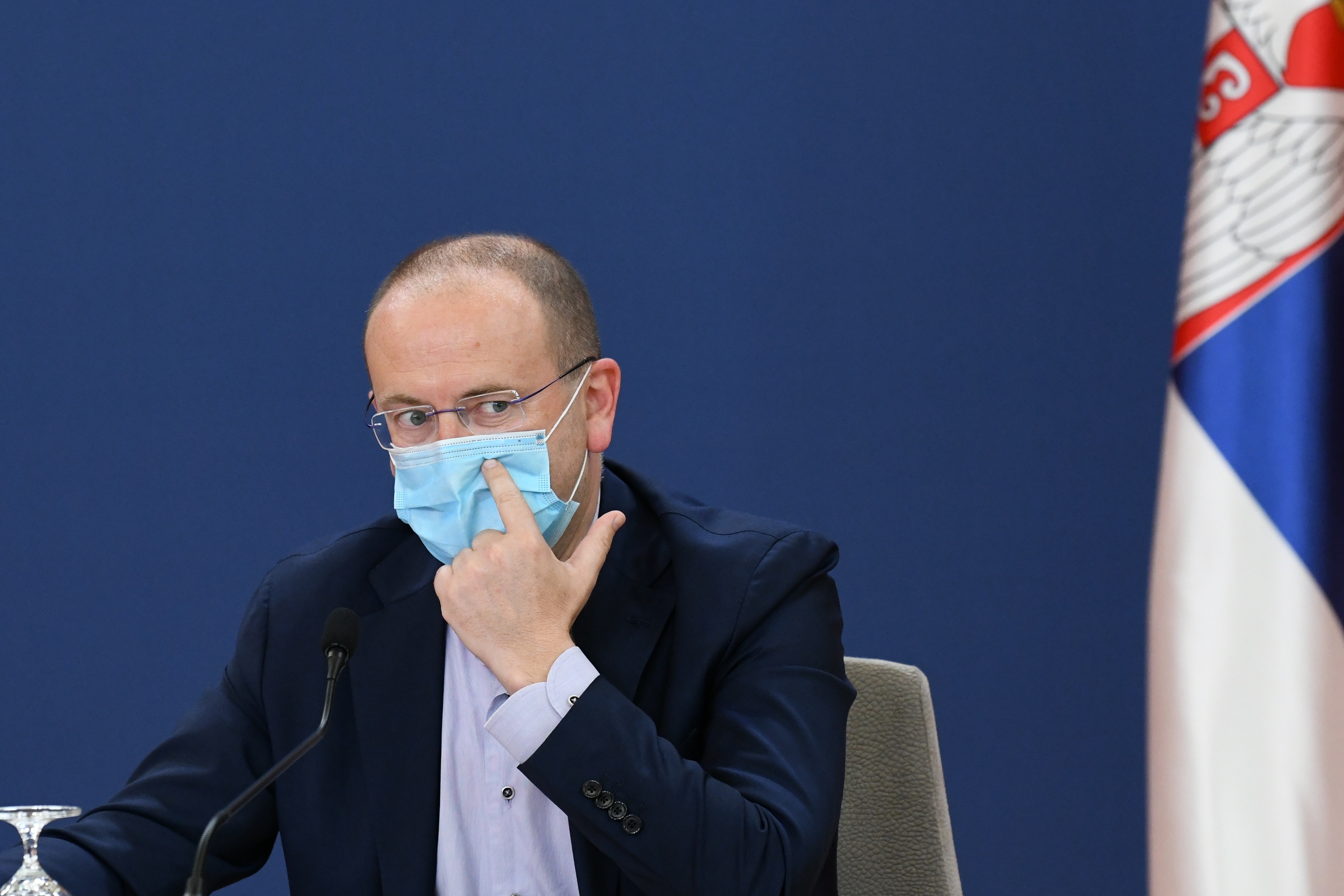 Beograd 29.07.2020. Zoran Gojković, pokrajinski sekretar za zdravstvo. Konferencija za novinare, KZN, KZŠ, Krizni štab, koronavirus Foto: Dragan Mujan/Nova.rs