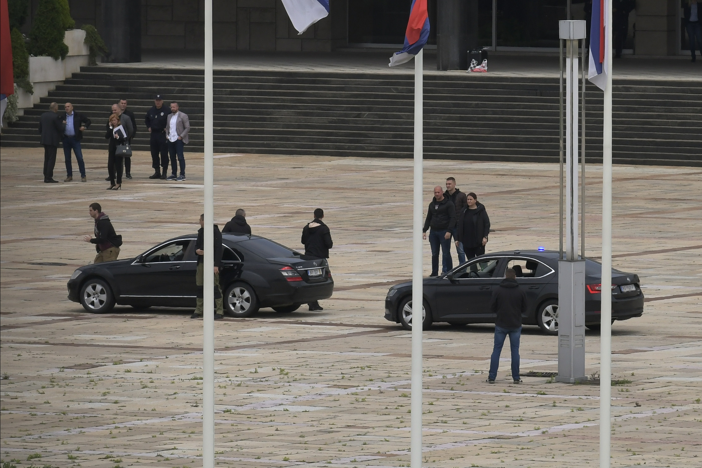 beograd 02.06.2020  palata srbije,  vezba policije, kadeti, priprema za paradu Foto: Zoran Lončarević/Nova.rs