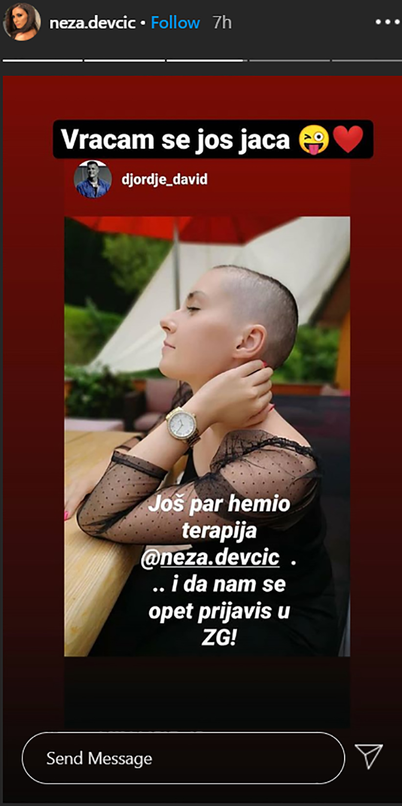 Neža Devčić Foto: Instagram/neza.devcic