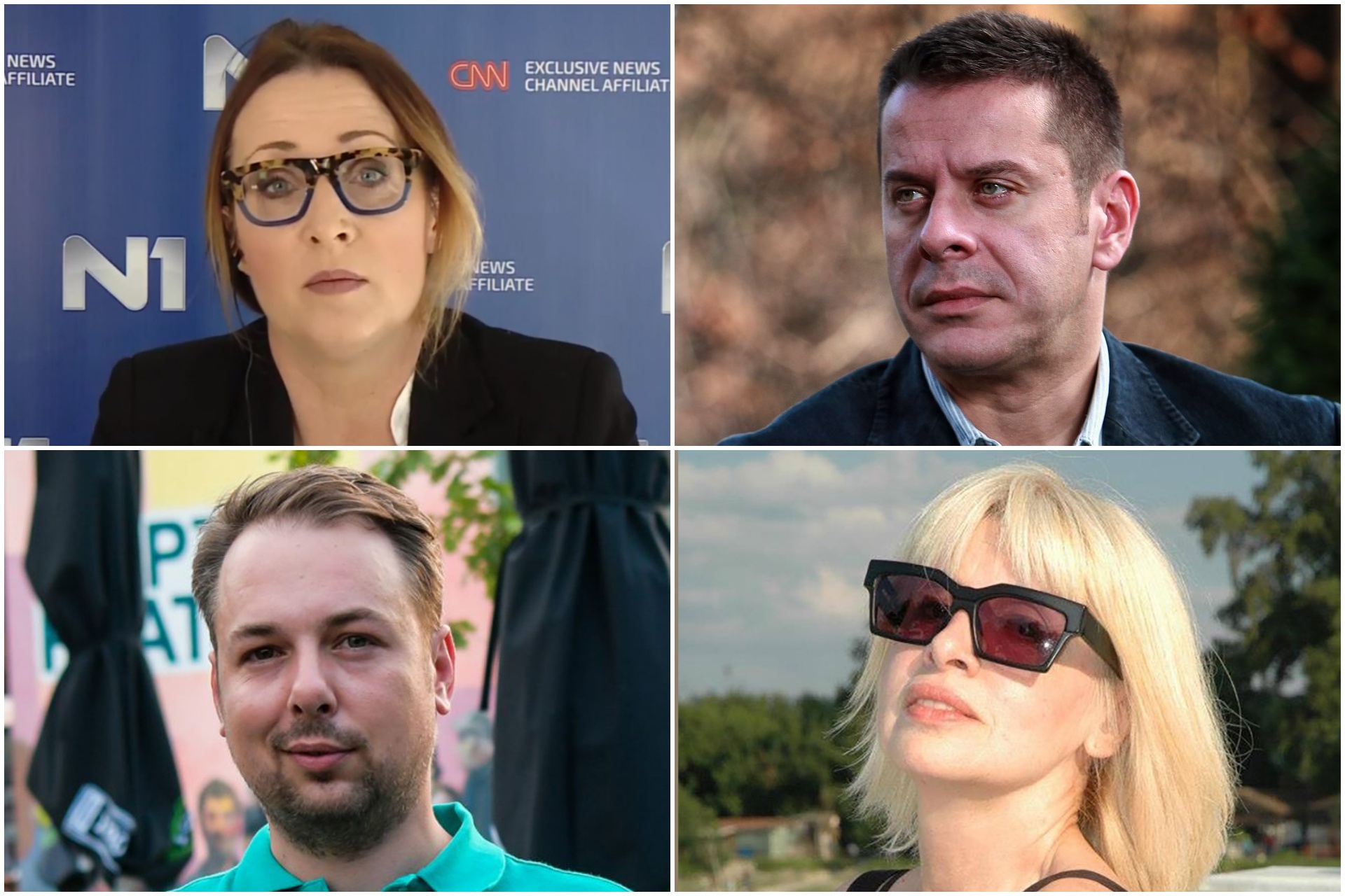 vlado georgiev, tatjana vojtehovski, jelena tinska i vojkan arsić