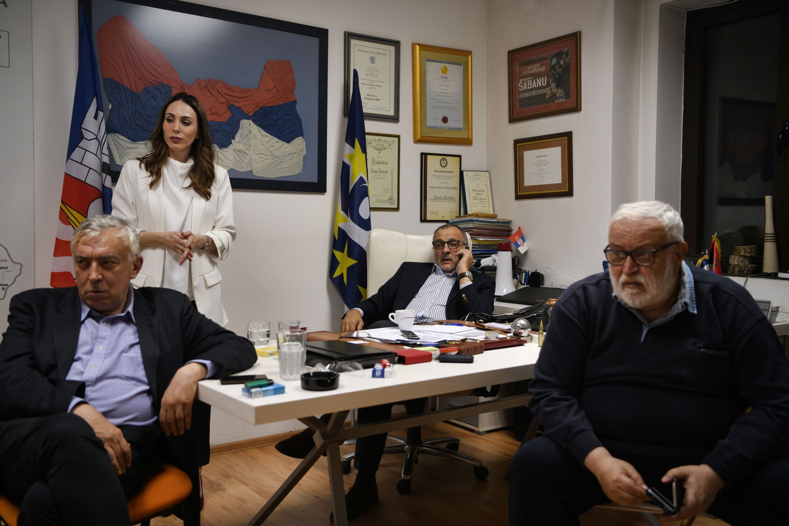 Beograd 21.06.2020. Ljubivoje Tadić, Zoran Živković Nova stranka, Izborni štab, Izbori2020 Foto: Filip Krainčanić/Nova.rs