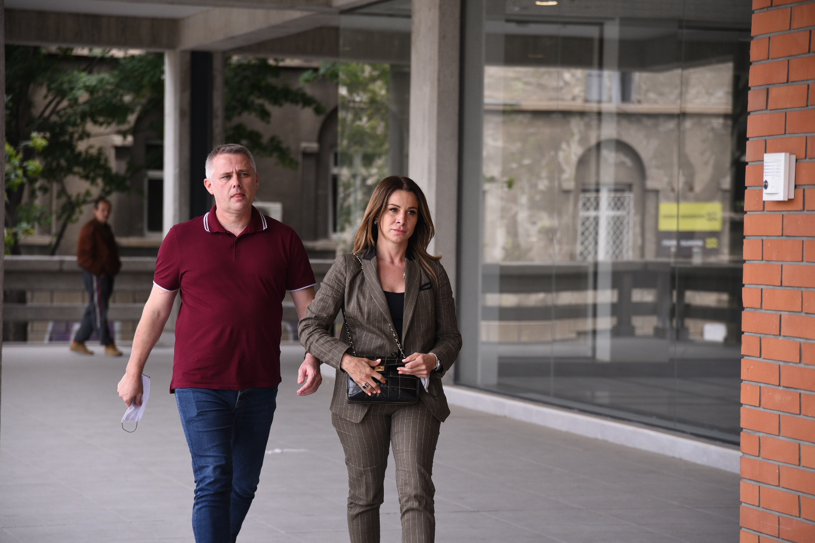 Beograd 05.06.2020. Igor Jurić, , Maja Atanasković, advokatica, advokat, Palata pravde, sud, Savska ulica Foto: Dragan Mujan/Nova.rs