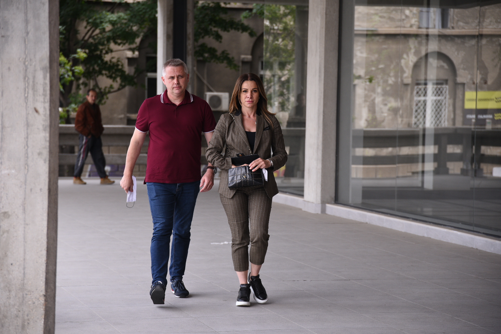 Beograd 05.06.2020. Igor Jurić, , Maja Atanasković, advokatica, advokat, Palata pravde, sud, Savska ulica Foto: Dragan Mujan/Nova.rs