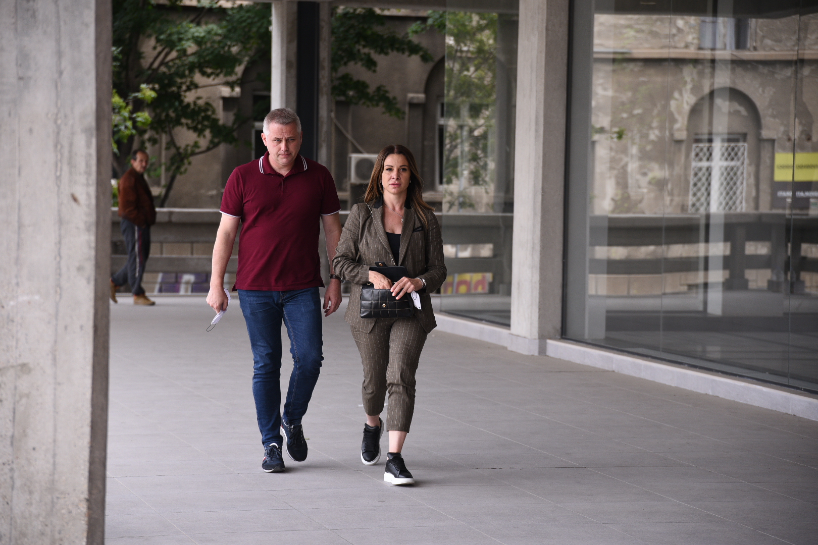 Beograd 05.06.2020. Igor Jurić, , Maja Atanasković, advokatica, advokat, Palata pravde, sud, Savska ulica Foto: Dragan Mujan/Nova.rs