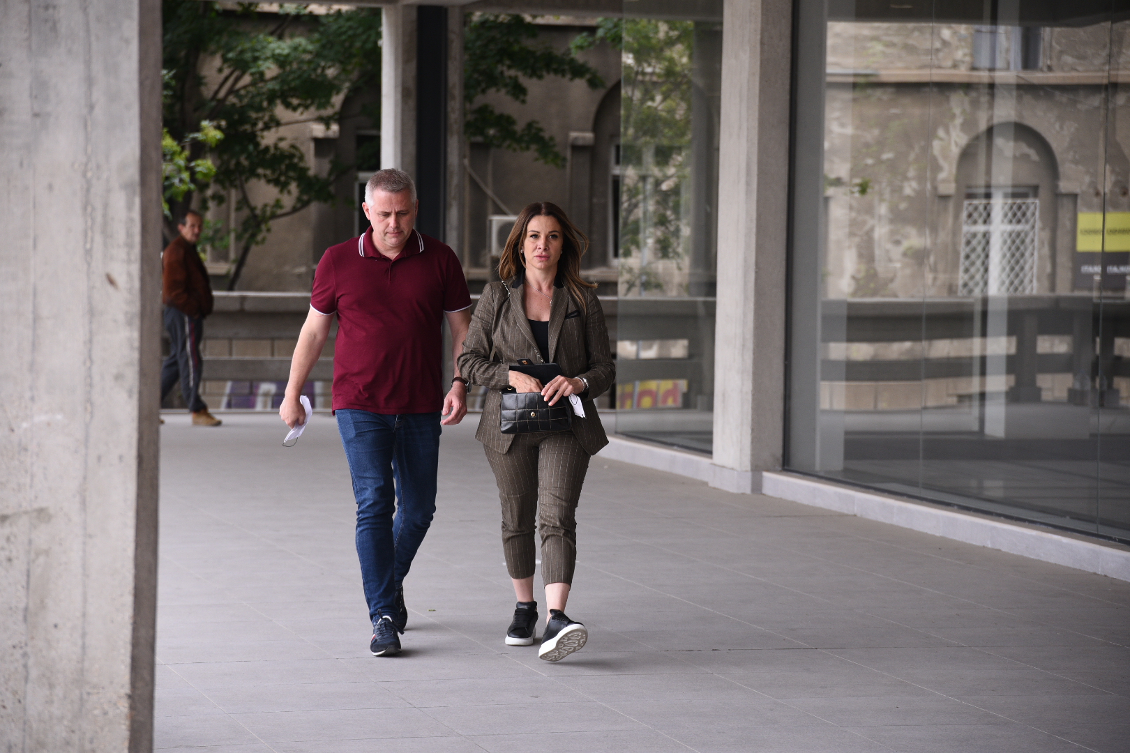 Beograd 05.06.2020. Igor Jurić, , Maja Atanasković, advokatica, advokat, Palata pravde, sud, Savska ulica Foto: Dragan Mujan/Nova.rs