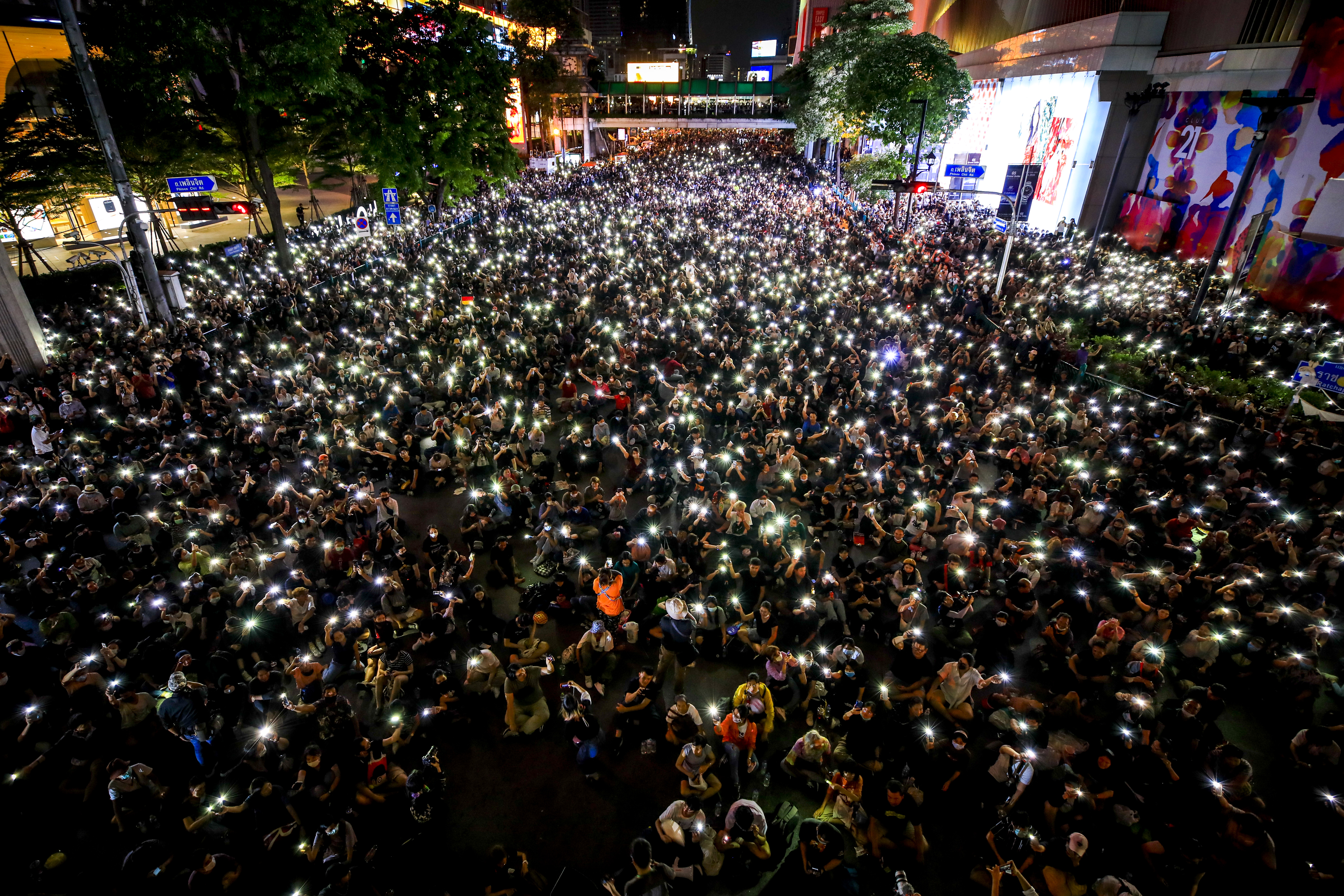 Anti-government protest in Bangkok